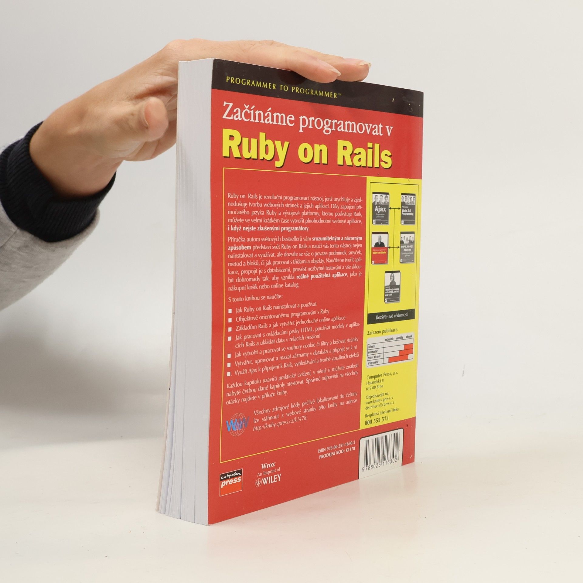 Steven Holzner Začínáme programovat v Ruby on Rails