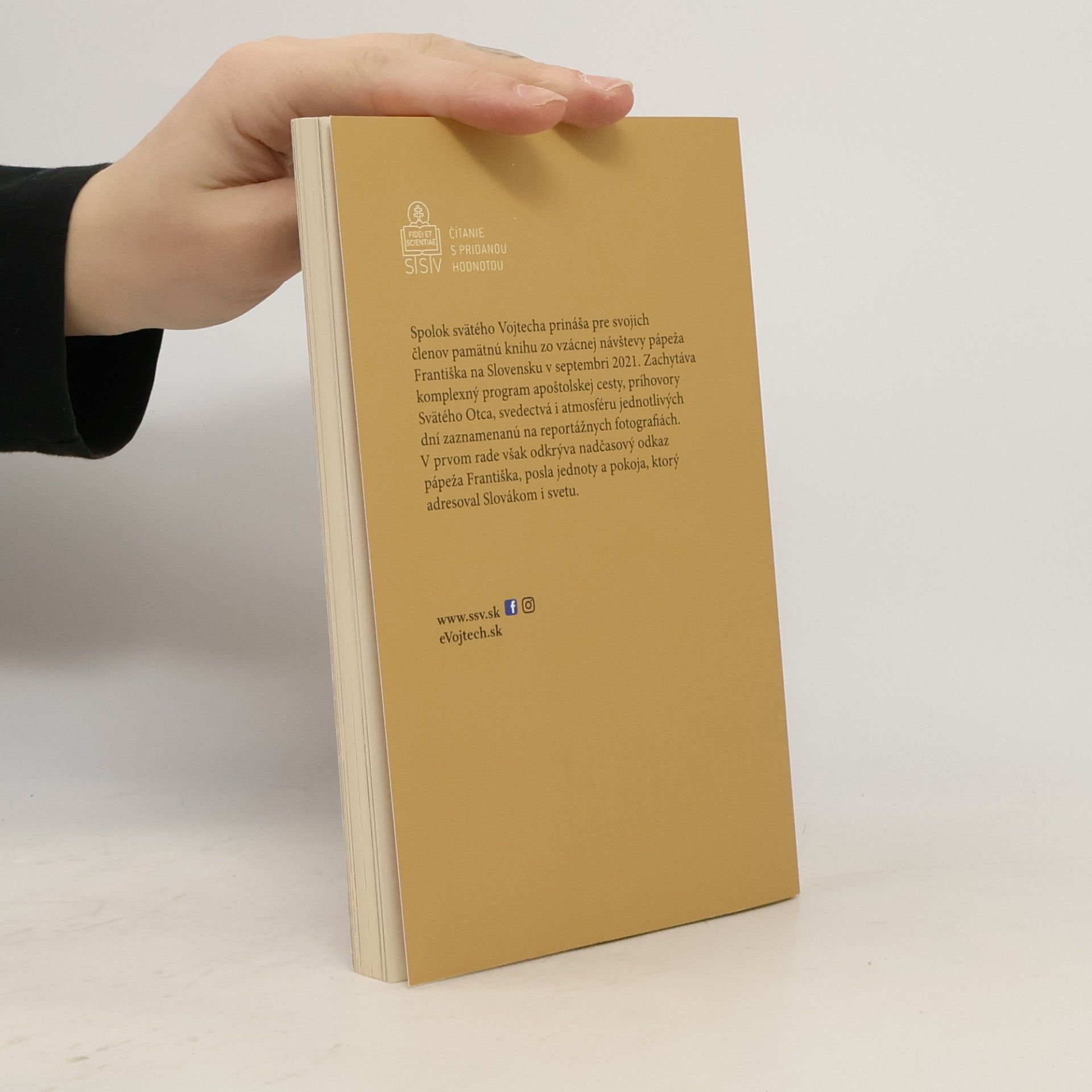 Various authors Posol jednoty a pokoja : Návštěva Pápeža Františka na Slovensku