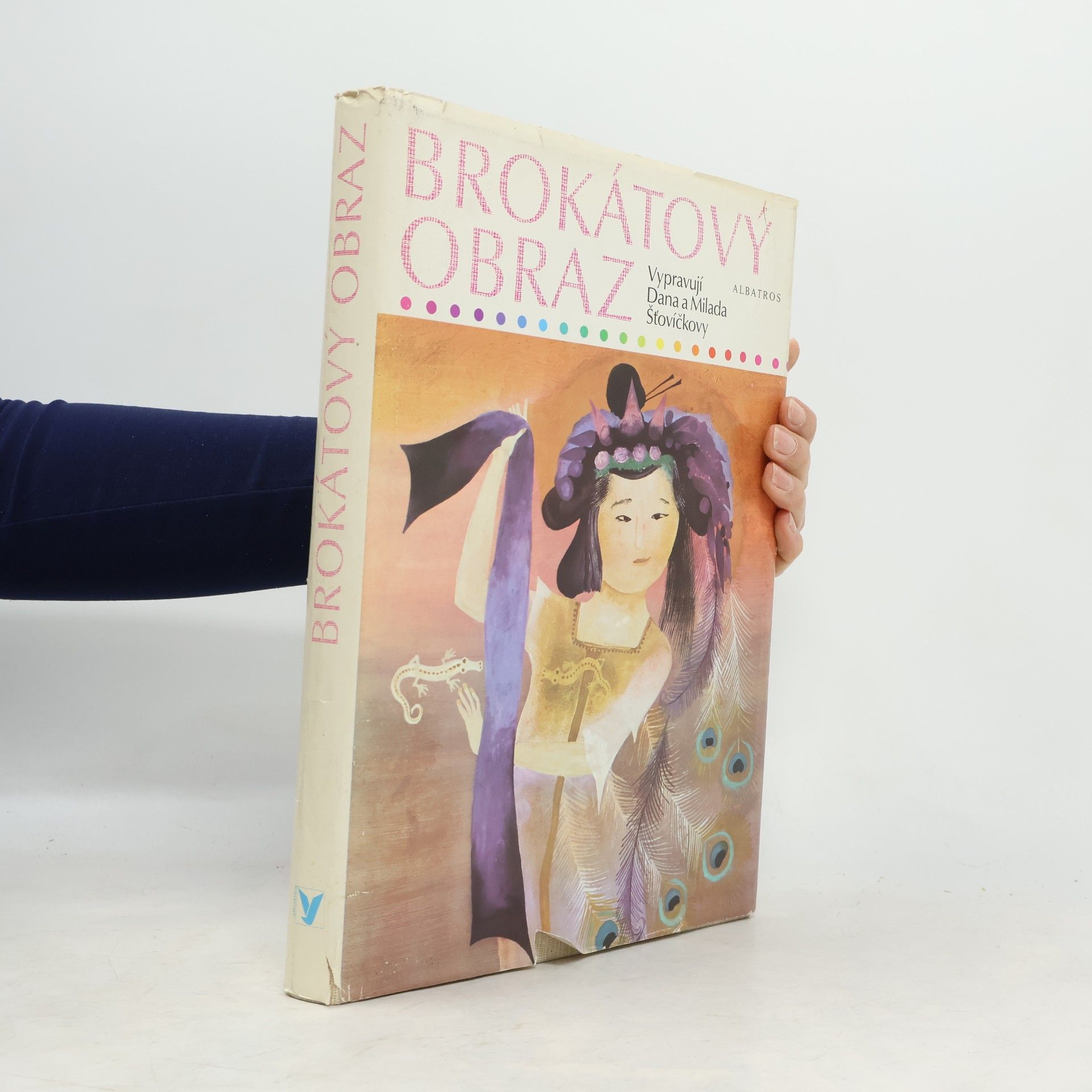 Milada Šťovíčková Brokátový obraz