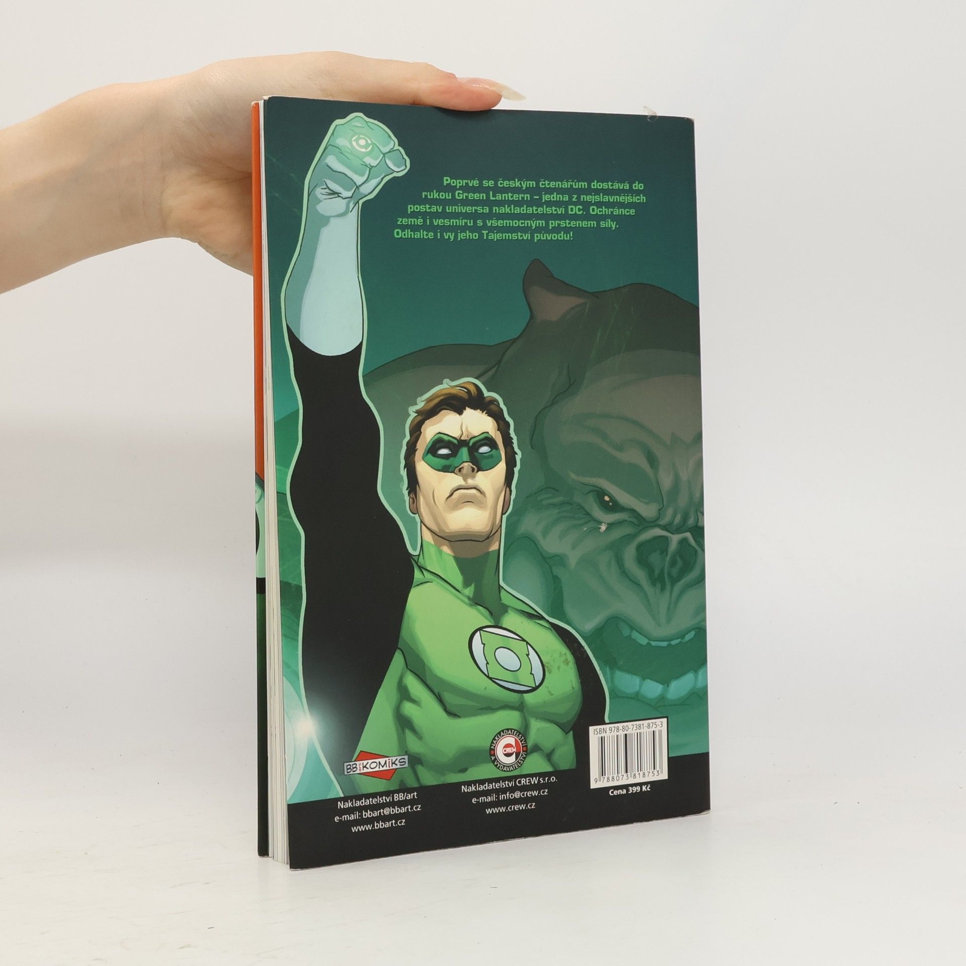 Geoff Johns Green Lantern. Tajemství původu