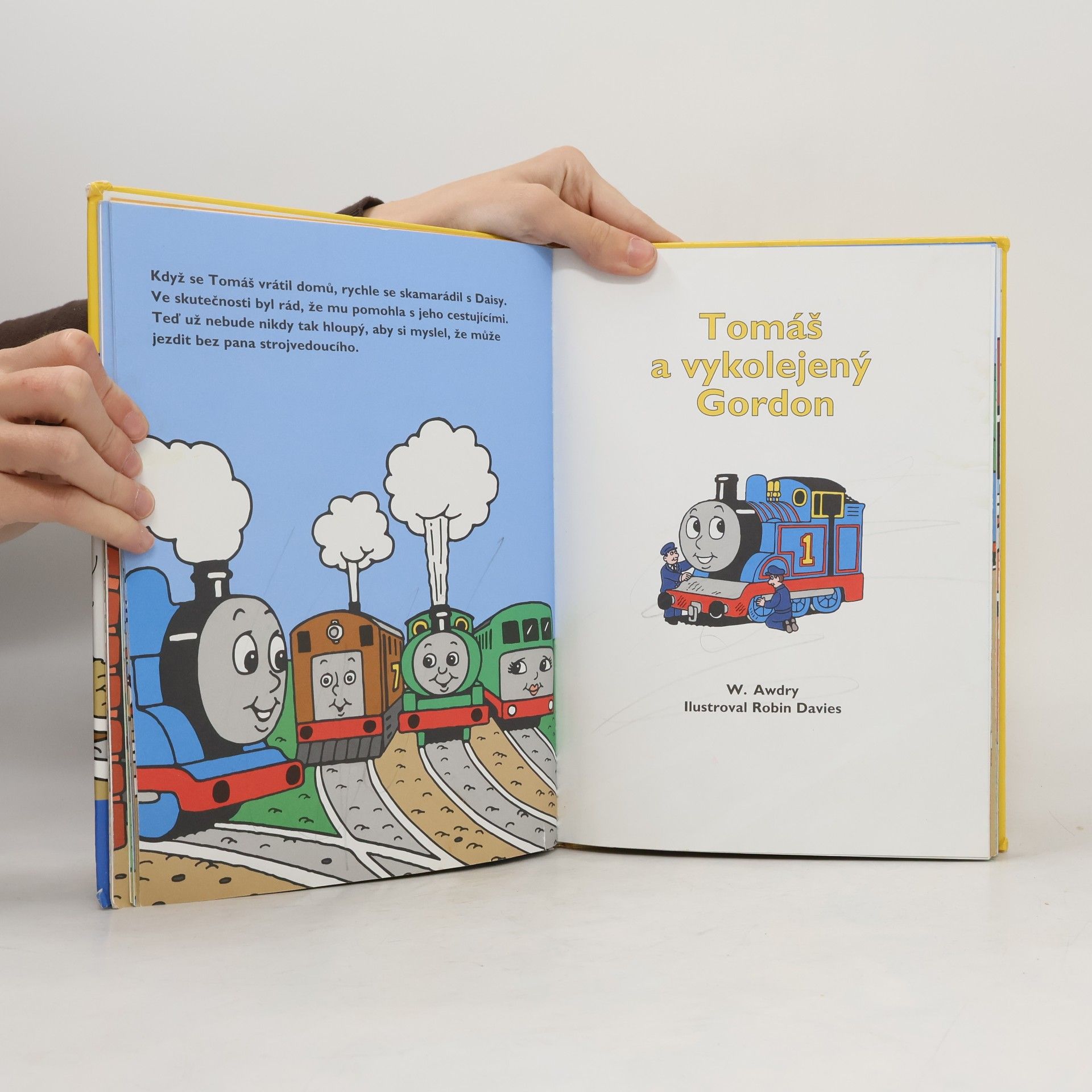 Wilbert Awdry O mašince Tomášovi. 1. díl. (1 svazek)