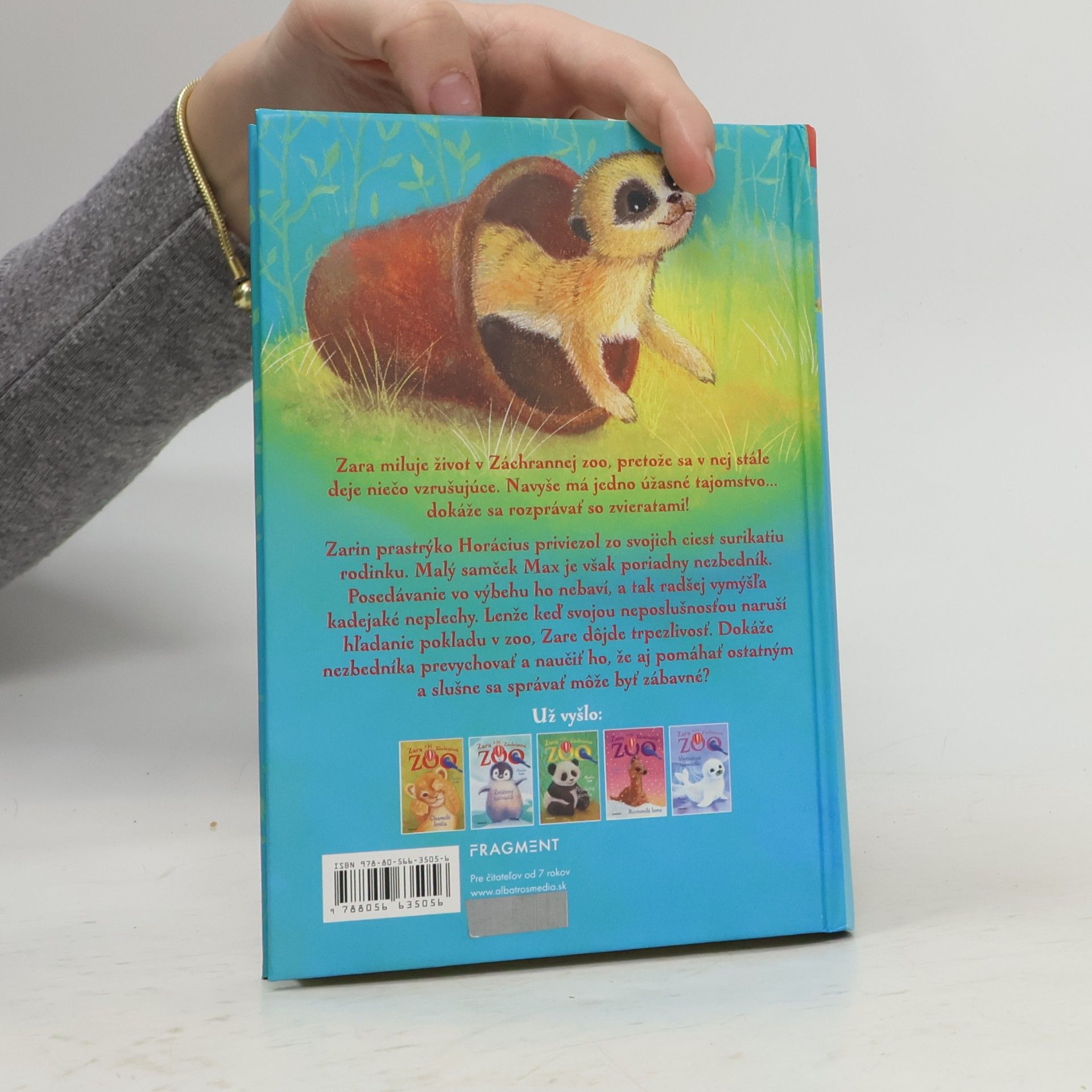 Sophy Williams Zara a jej záchranná zoo. Neposlušná surikata