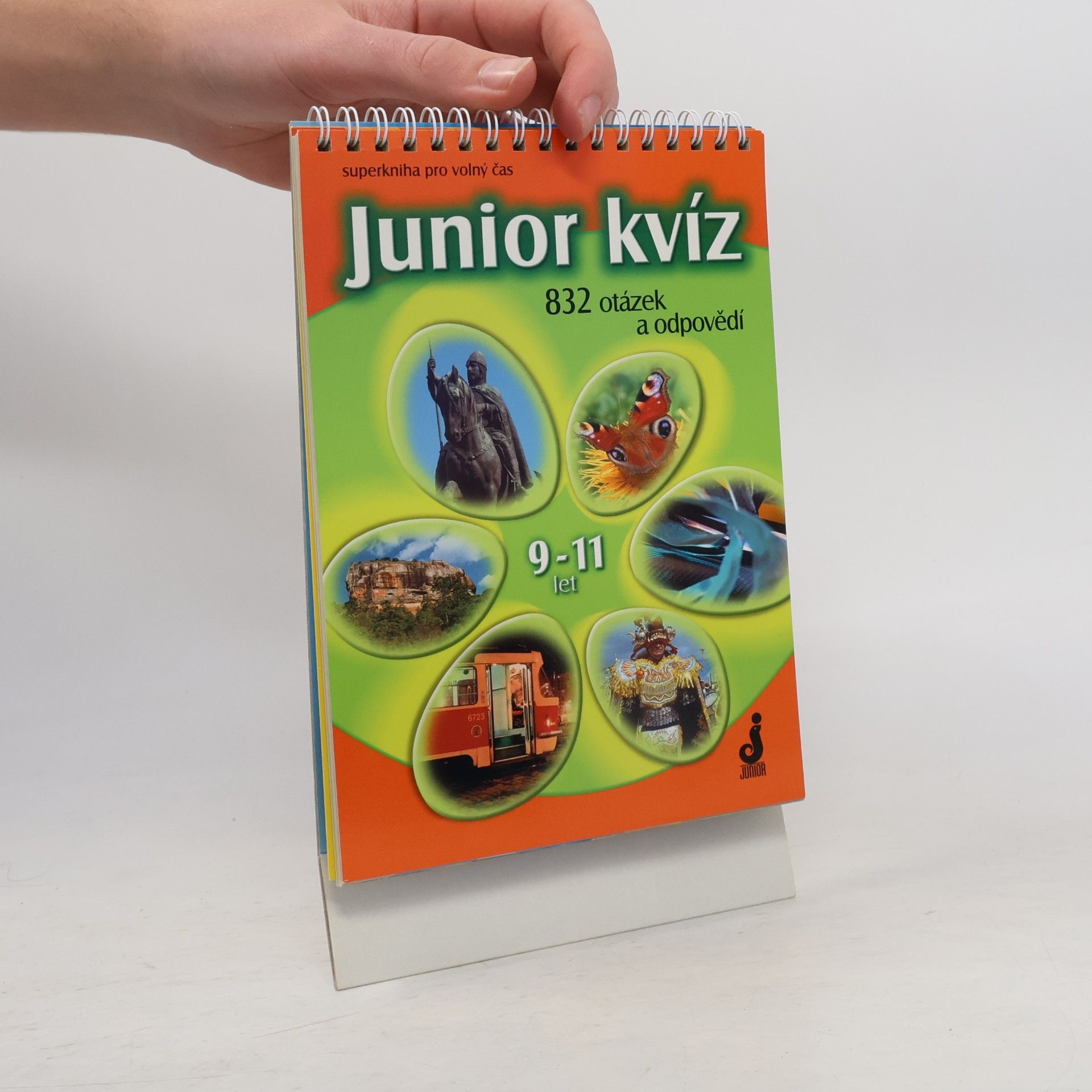 Martin Birás Junior kvíz : 9-11 let : 832 otázek a odpovědí : superkniha pro volný čas