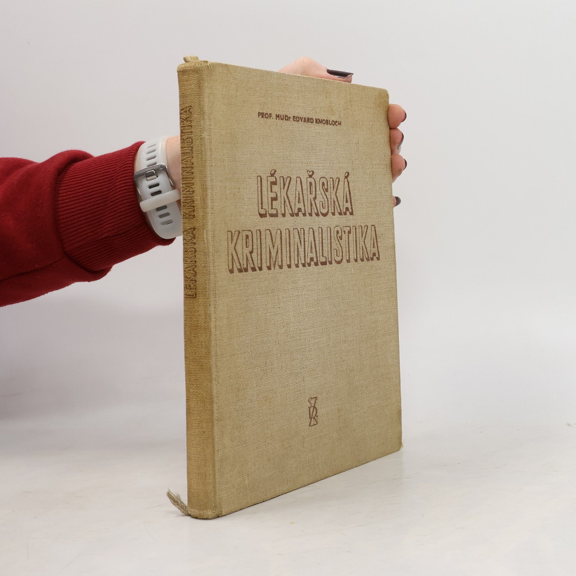 Edward Knobloch Lékařská kriminalistika