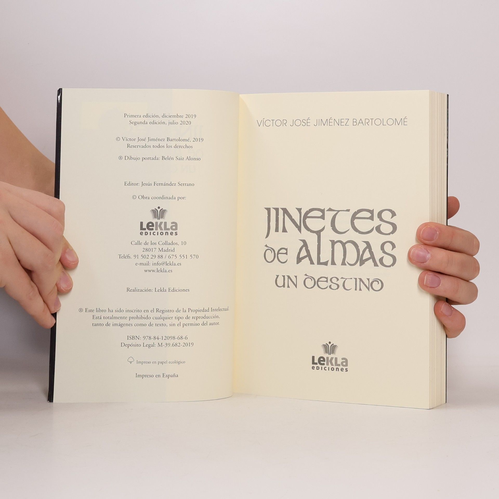 Víctor J. Jiménez Bartolomé Jinetes de Almas