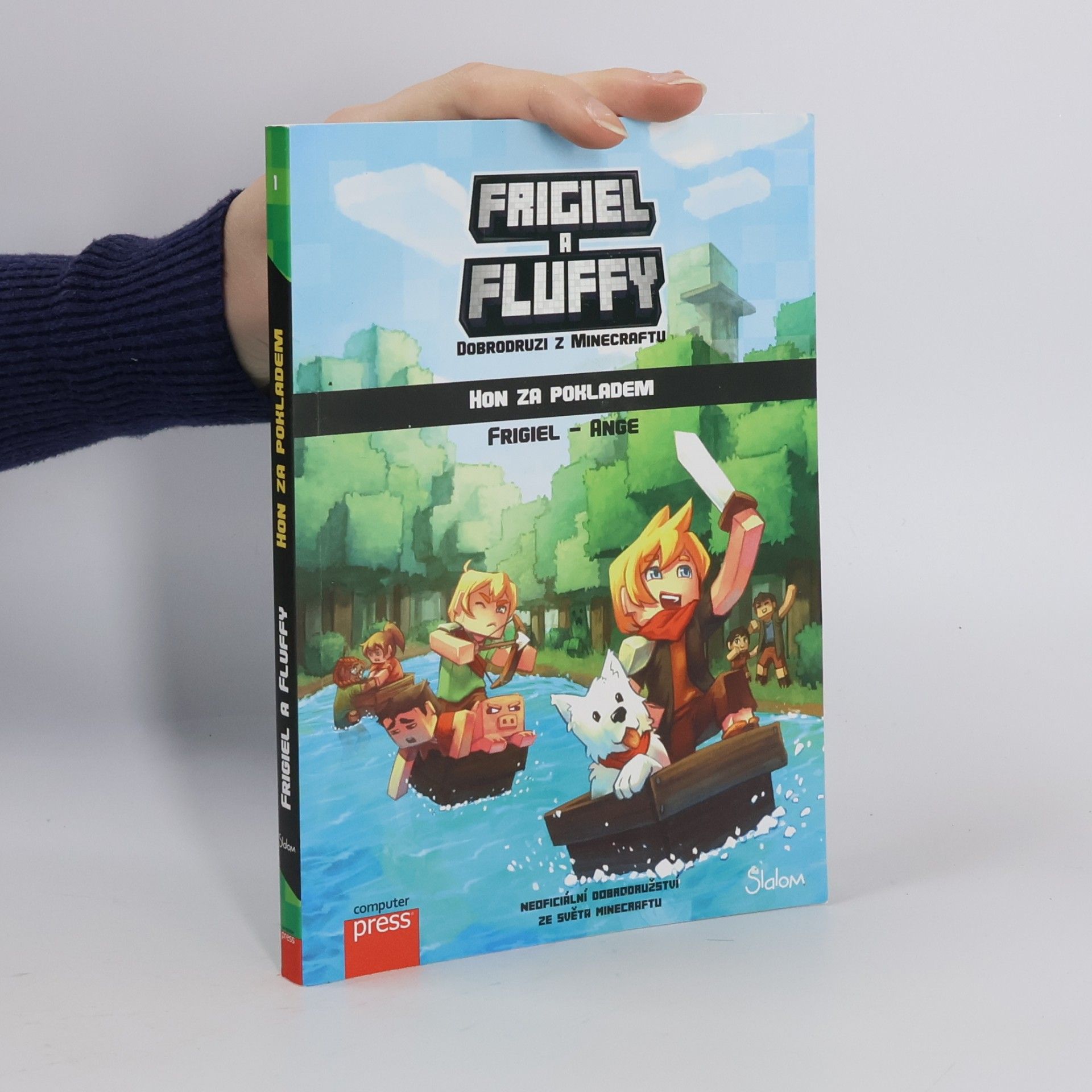 Frigiel Frigiel a Fluffy : dobrodruzi z Minecraftu. 1. díl, Hon za pokladem