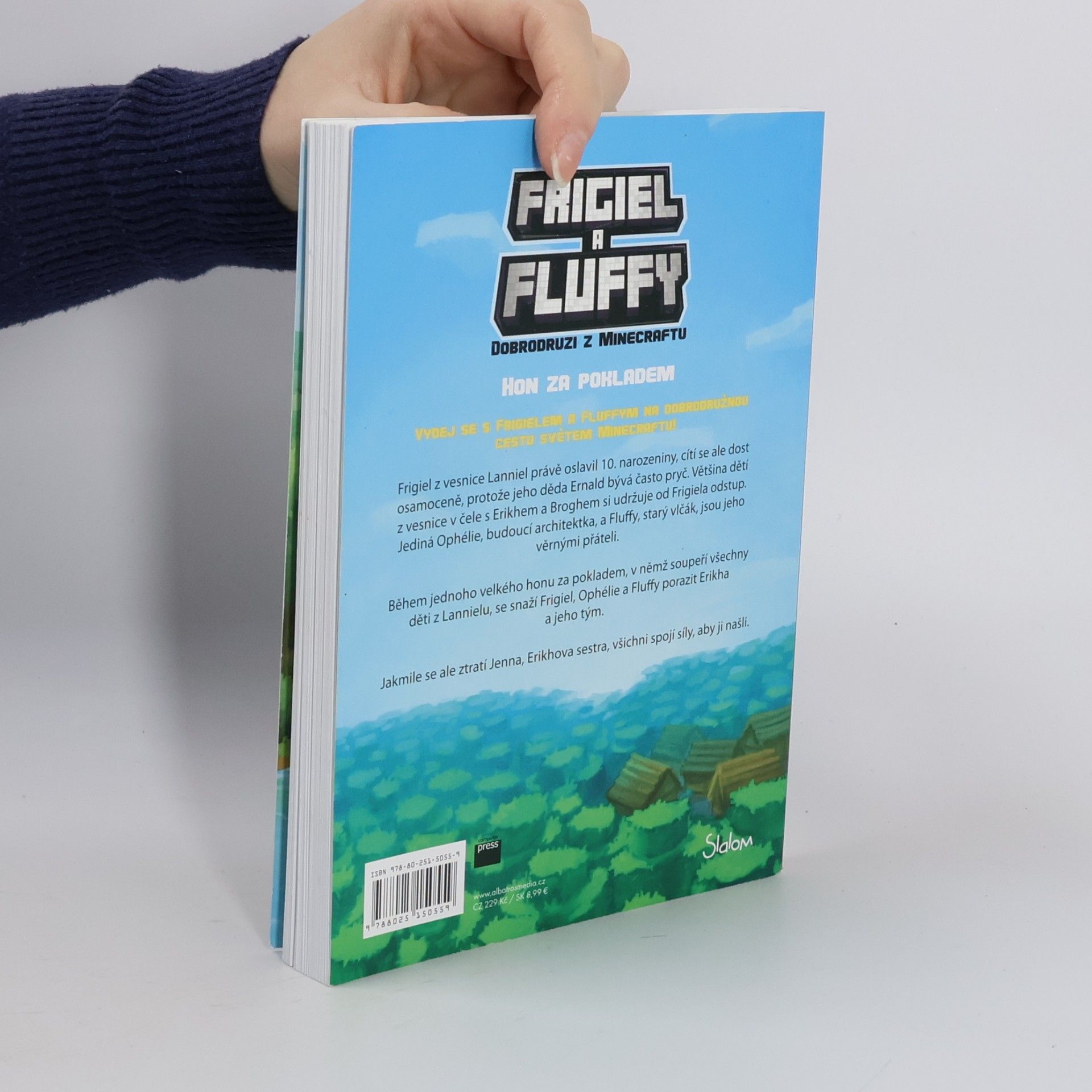 Frigiel Frigiel a Fluffy : dobrodruzi z Minecraftu. 1. díl, Hon za pokladem
