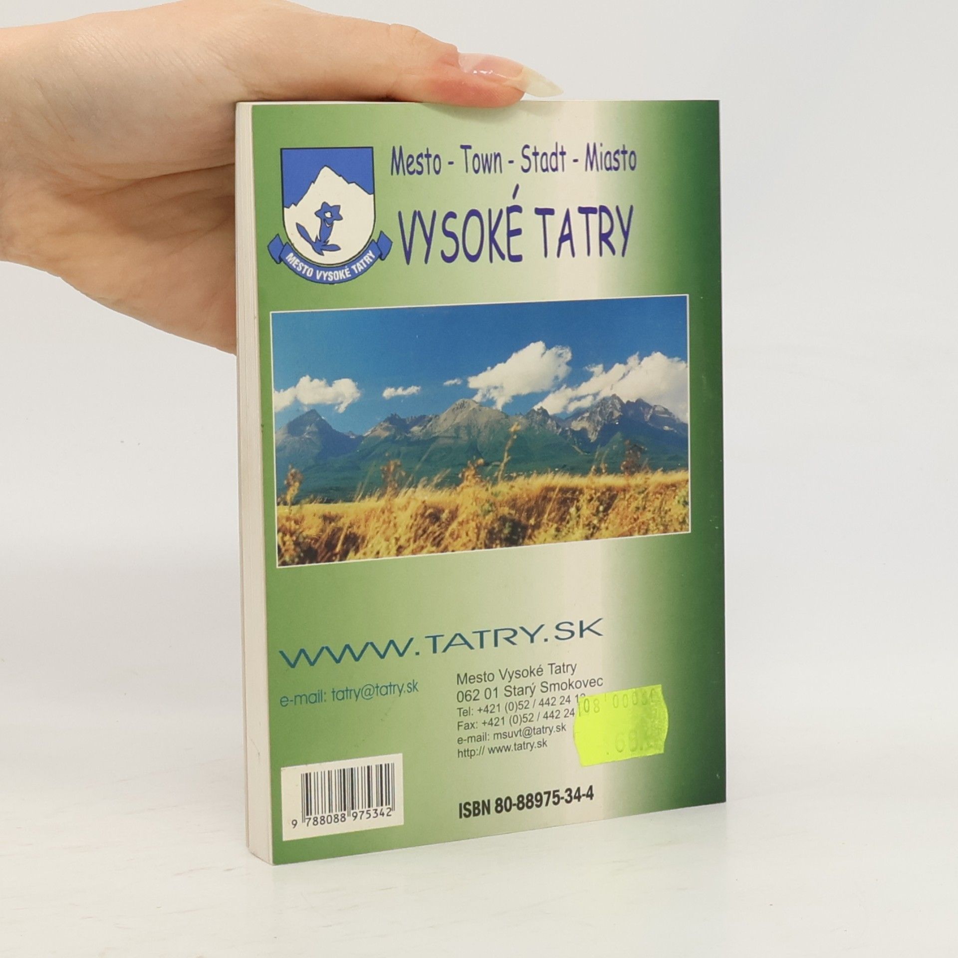 Rebecca Stephens Vysoké Tatry - Severný Spiš, S batohom po Slovensku