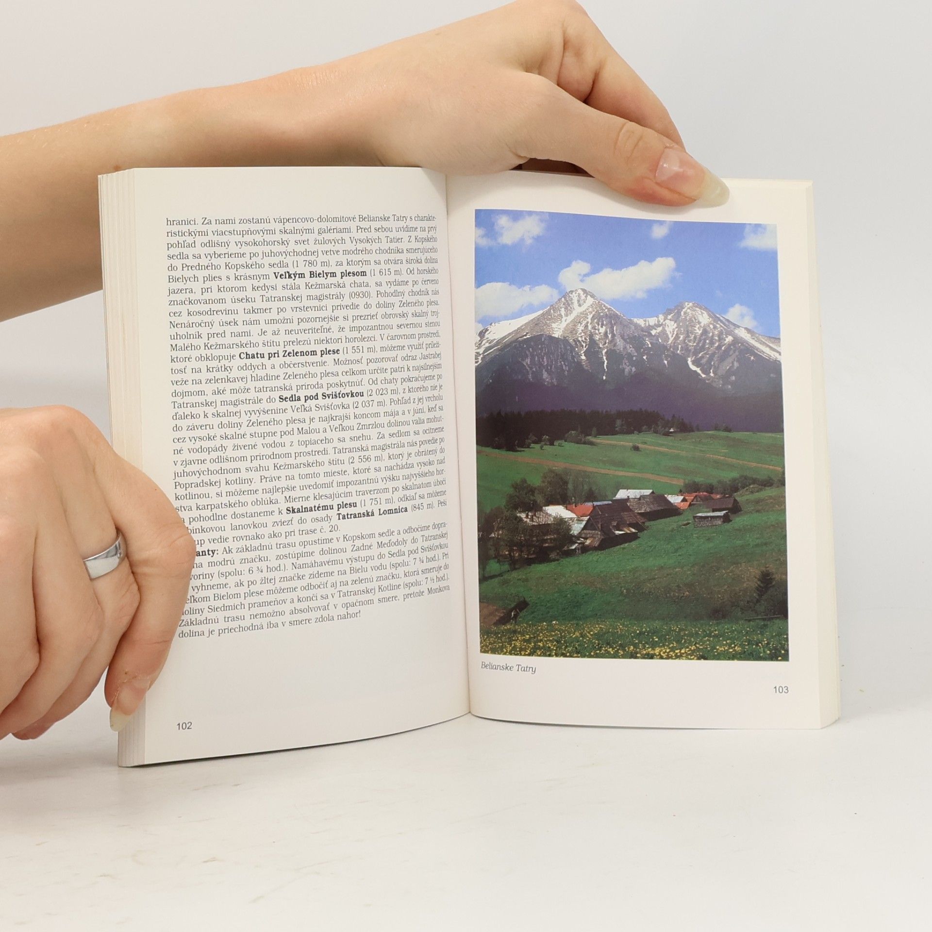 Rebecca Stephens Vysoké Tatry - Severný Spiš, S batohom po Slovensku