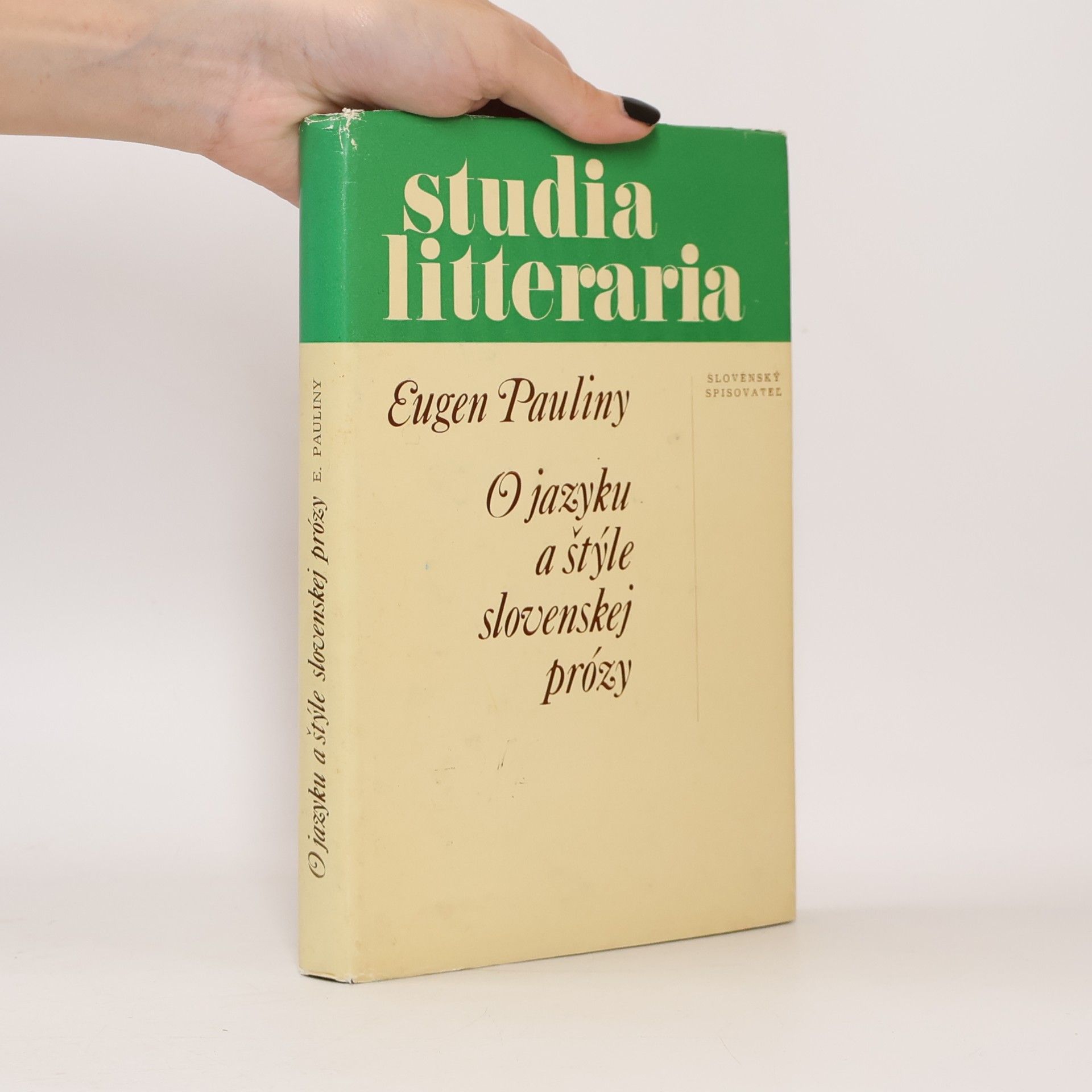 O jazyku a štýle slovenskej prózy