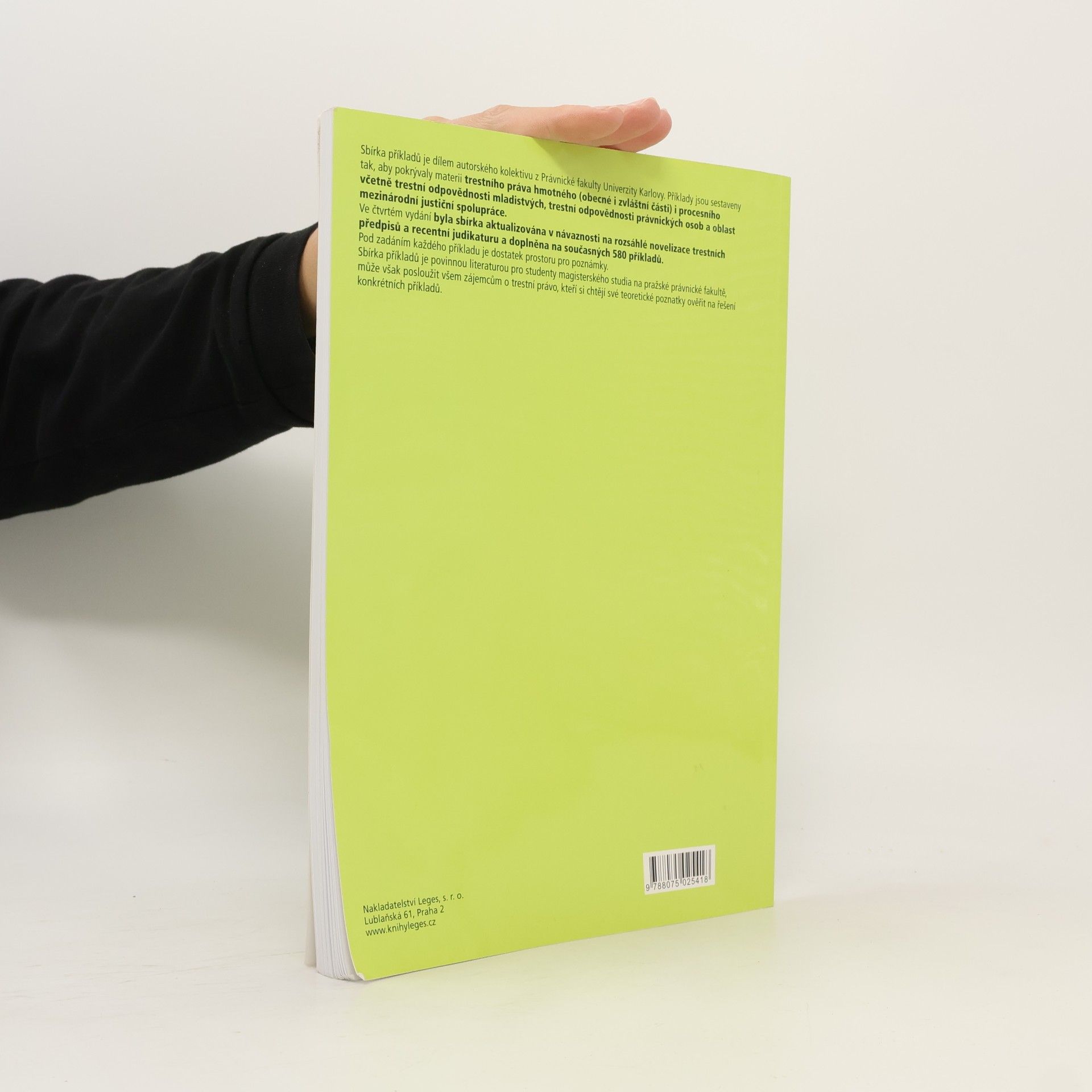 Various authors Příklady z trestního práva hmotného a procesního