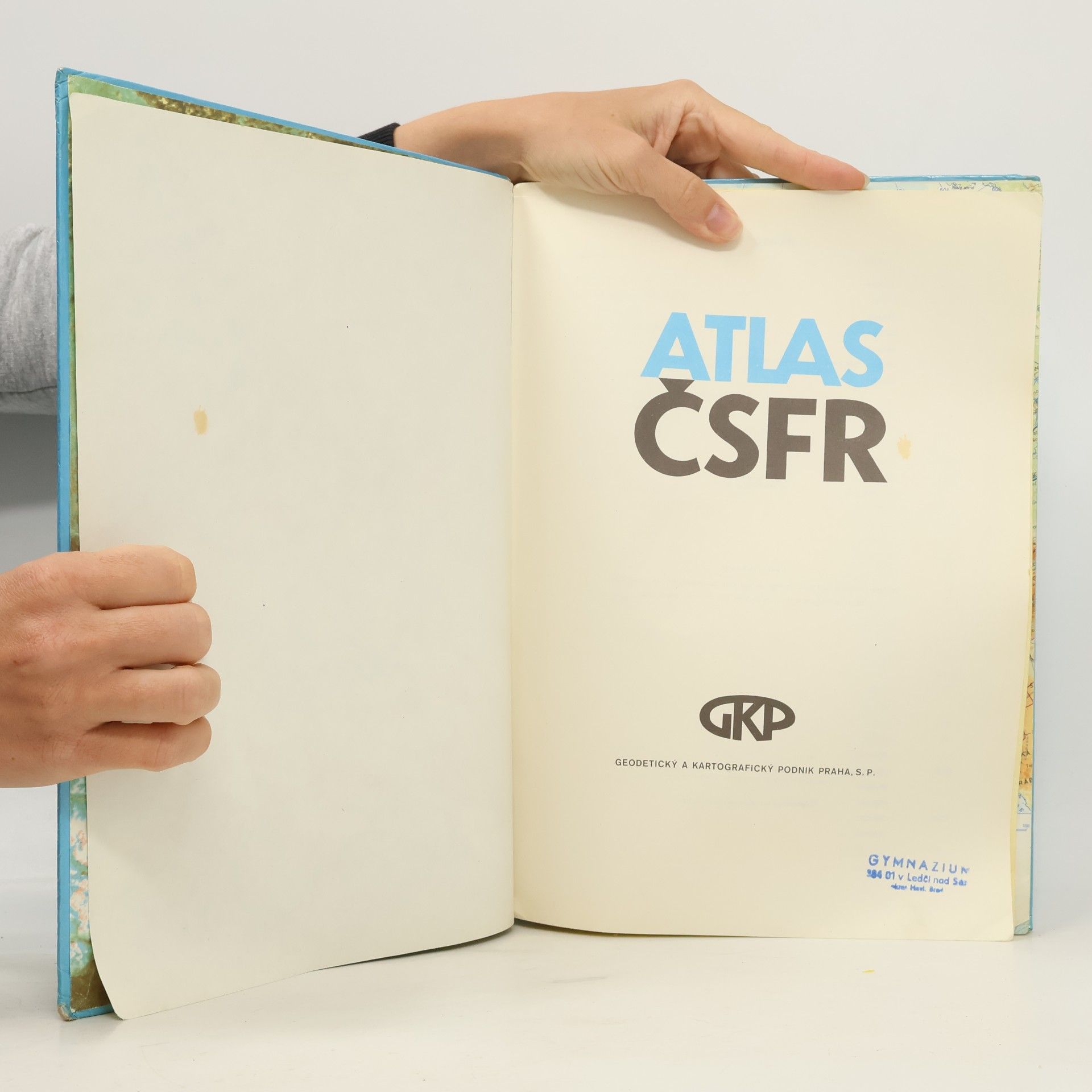 Jindřich Svoboda Atlas ČSFR