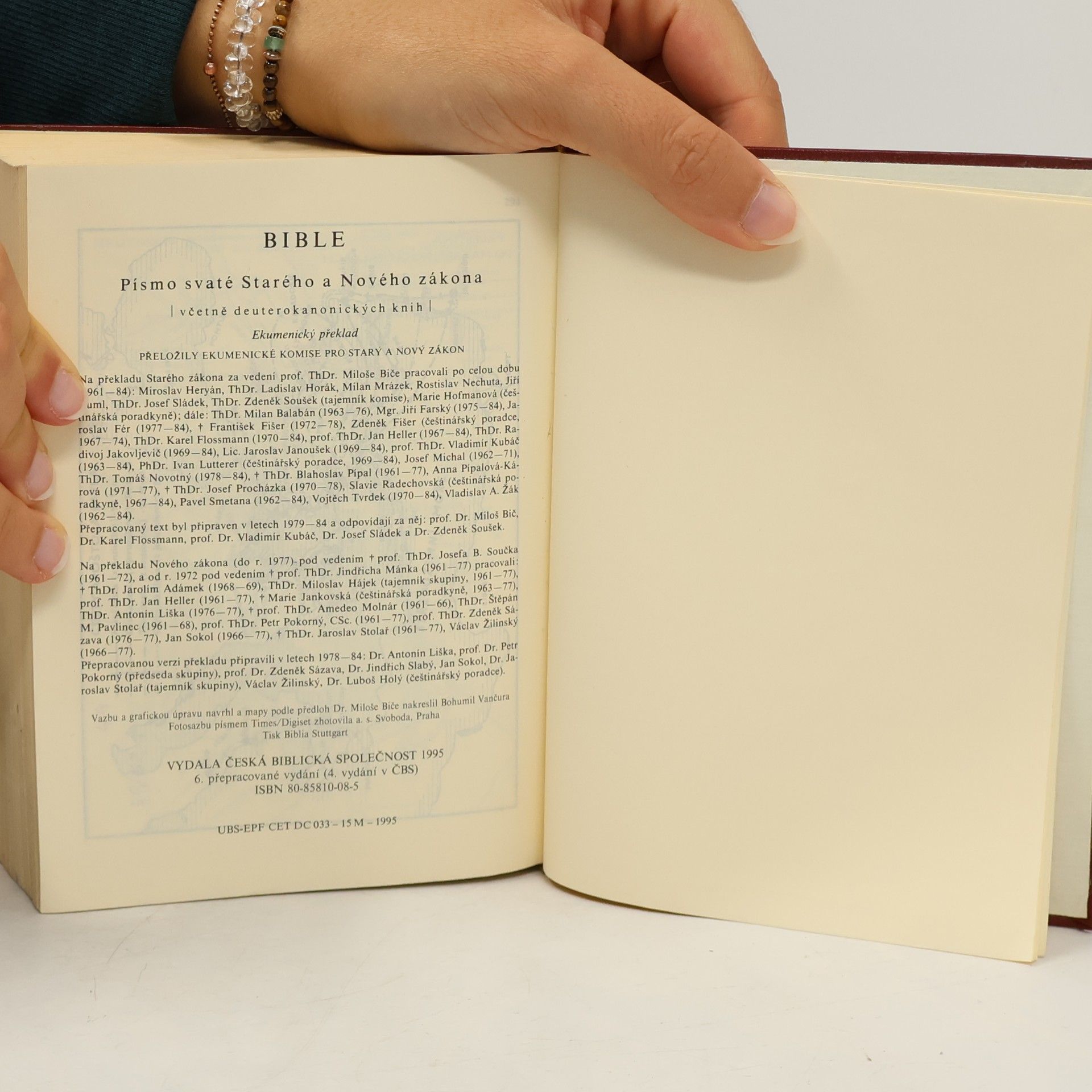 Bohumil Vančura Bible