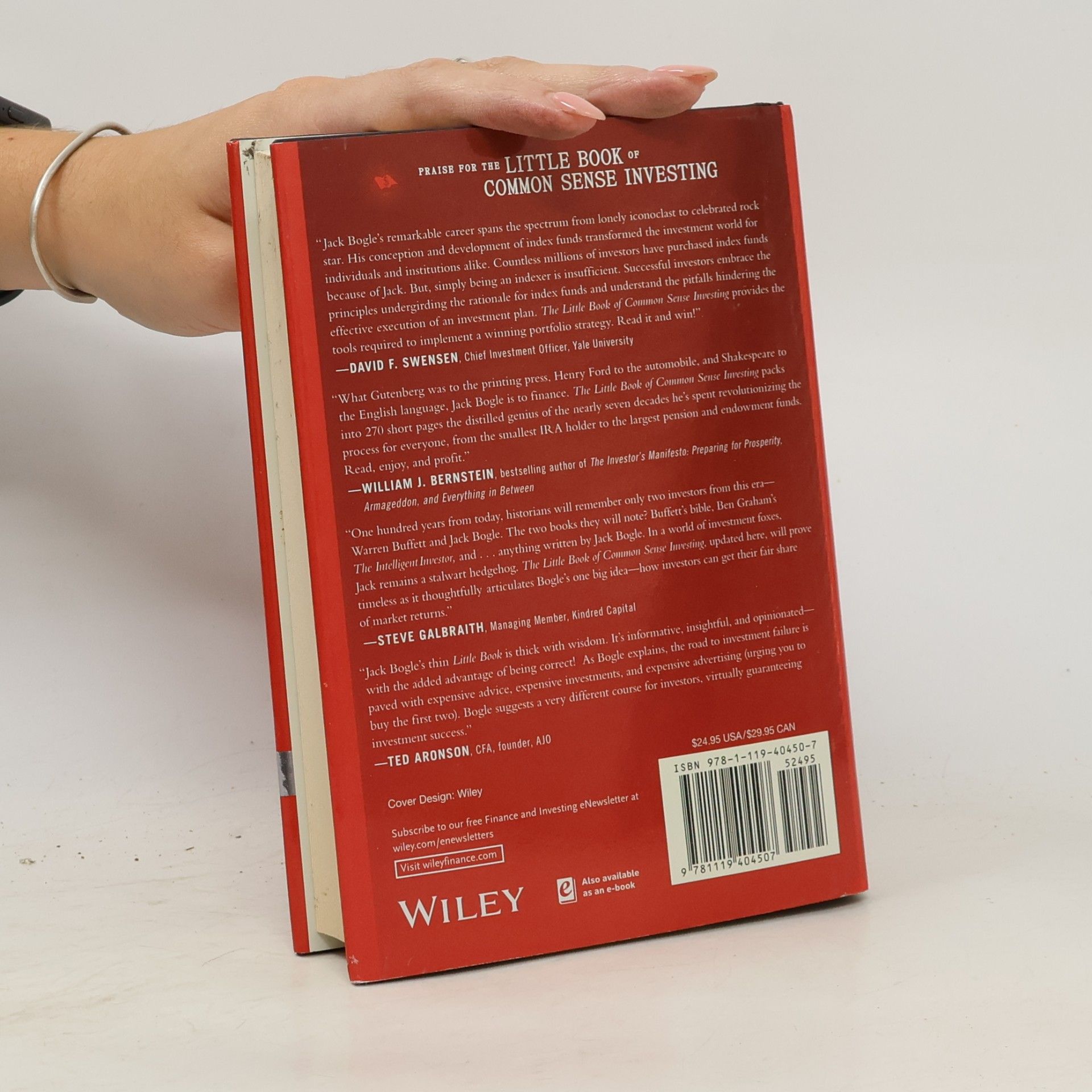 John C. Bogle The little book of common sense investing : the only way to guarantee your fair share of stock market returns