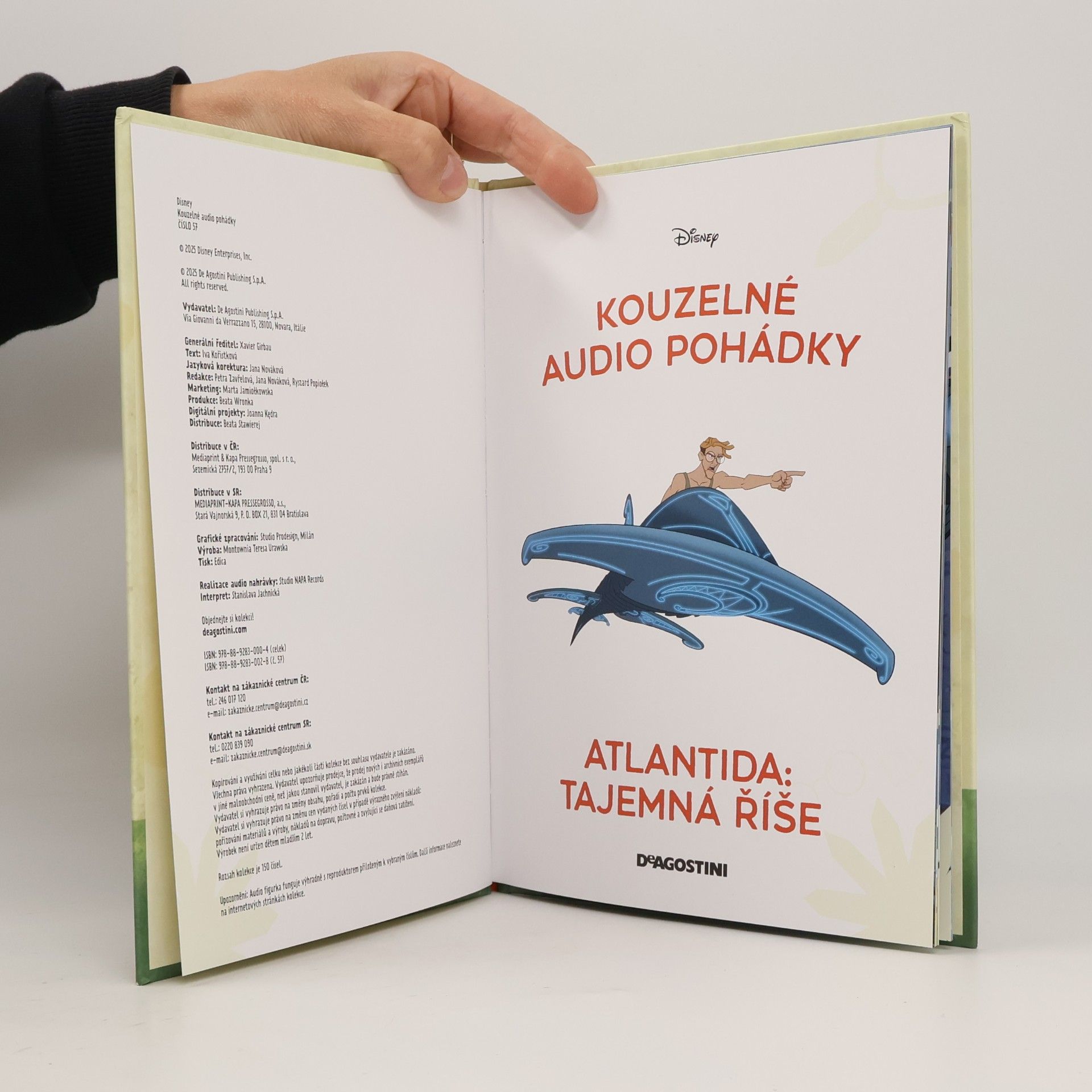 Kolektiv autorů Kouzelné audio pohádky 57. Atlantida: tajemná říše