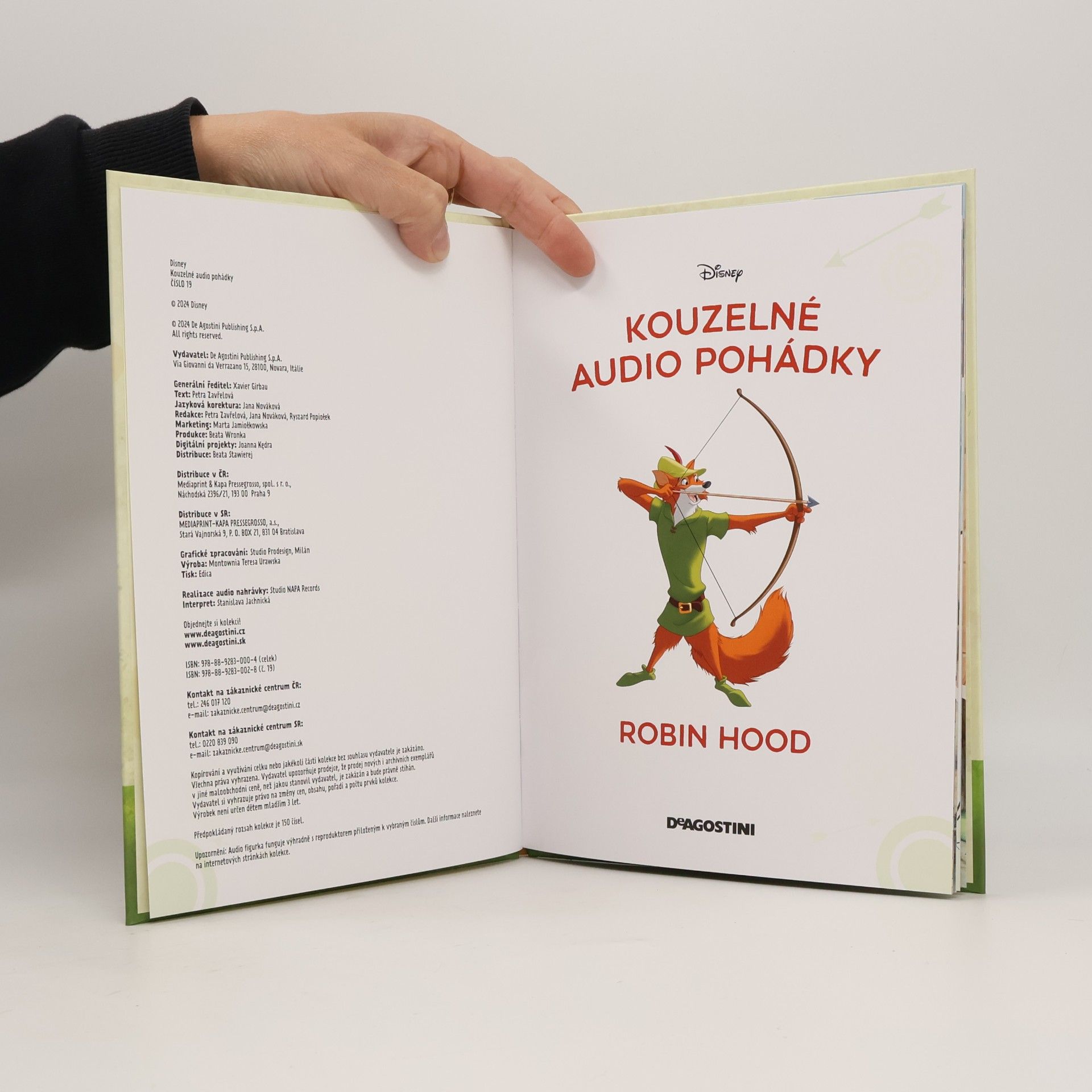 Petra Zavřelová Kouzelné audio pohádky, Robin Hood
