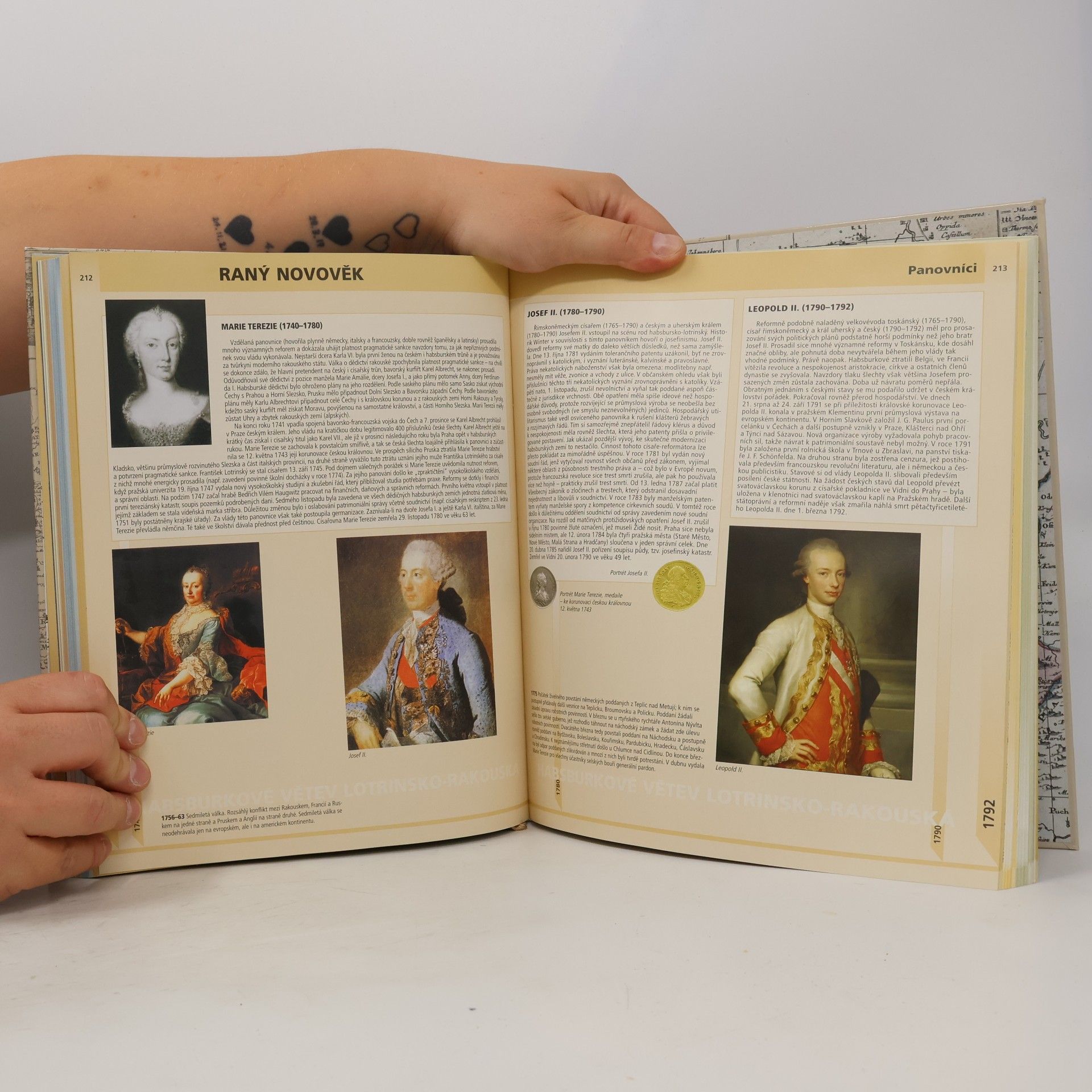 Eva Semotanová Česko. Ottův historický atlas
