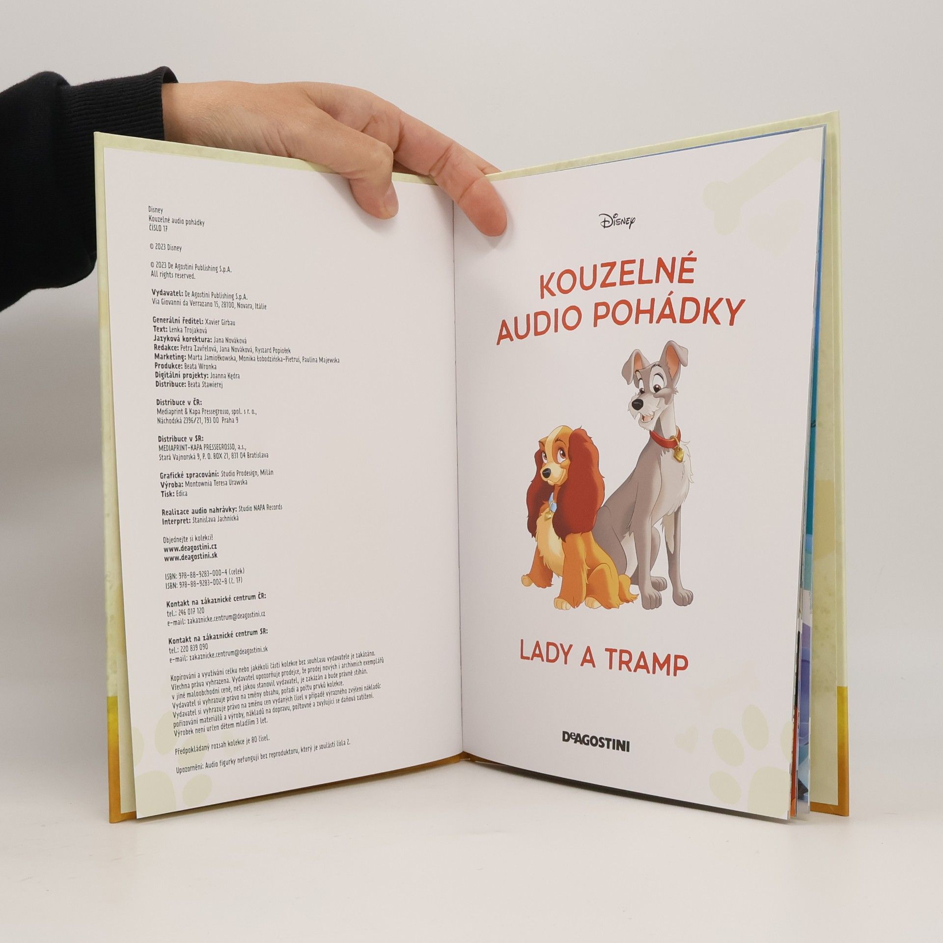 Kolektiv autorů Kouzelné audio pohádky 17. Lady a Tramp