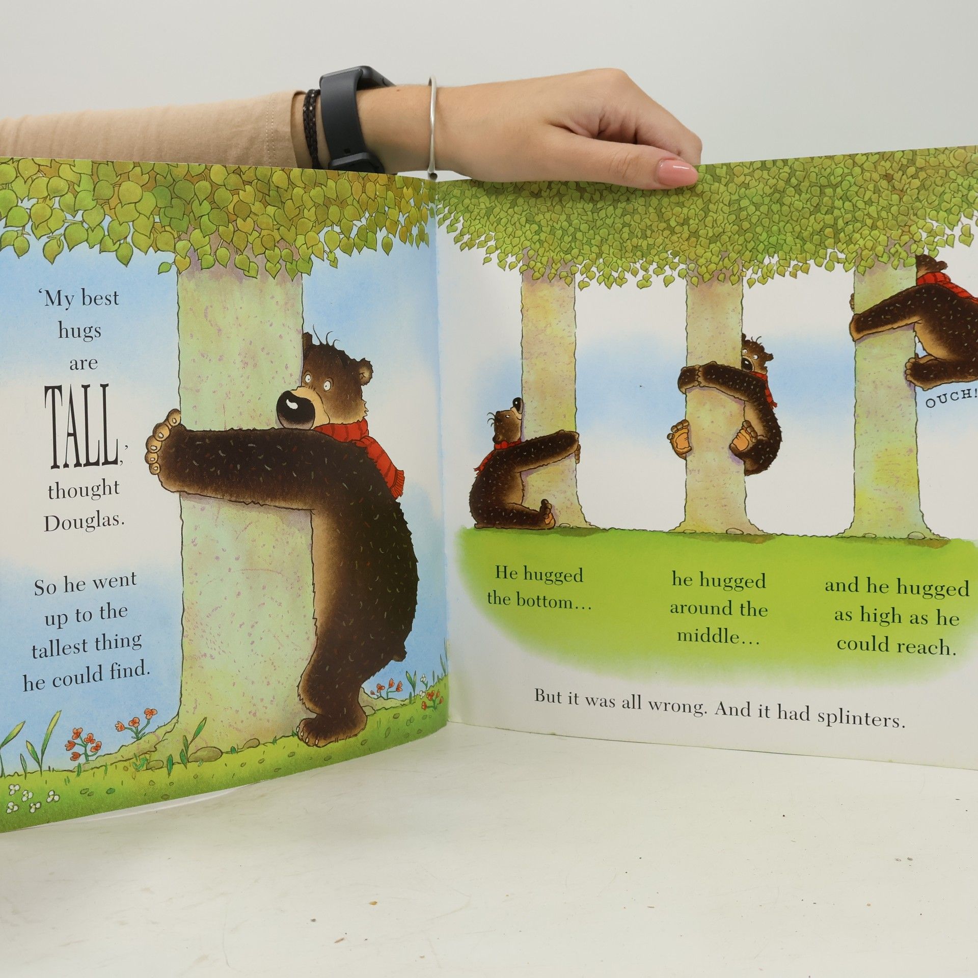 David Melling Hugless Douglas. Wer knuffelt mit Paulchen?, englische Ausgabe