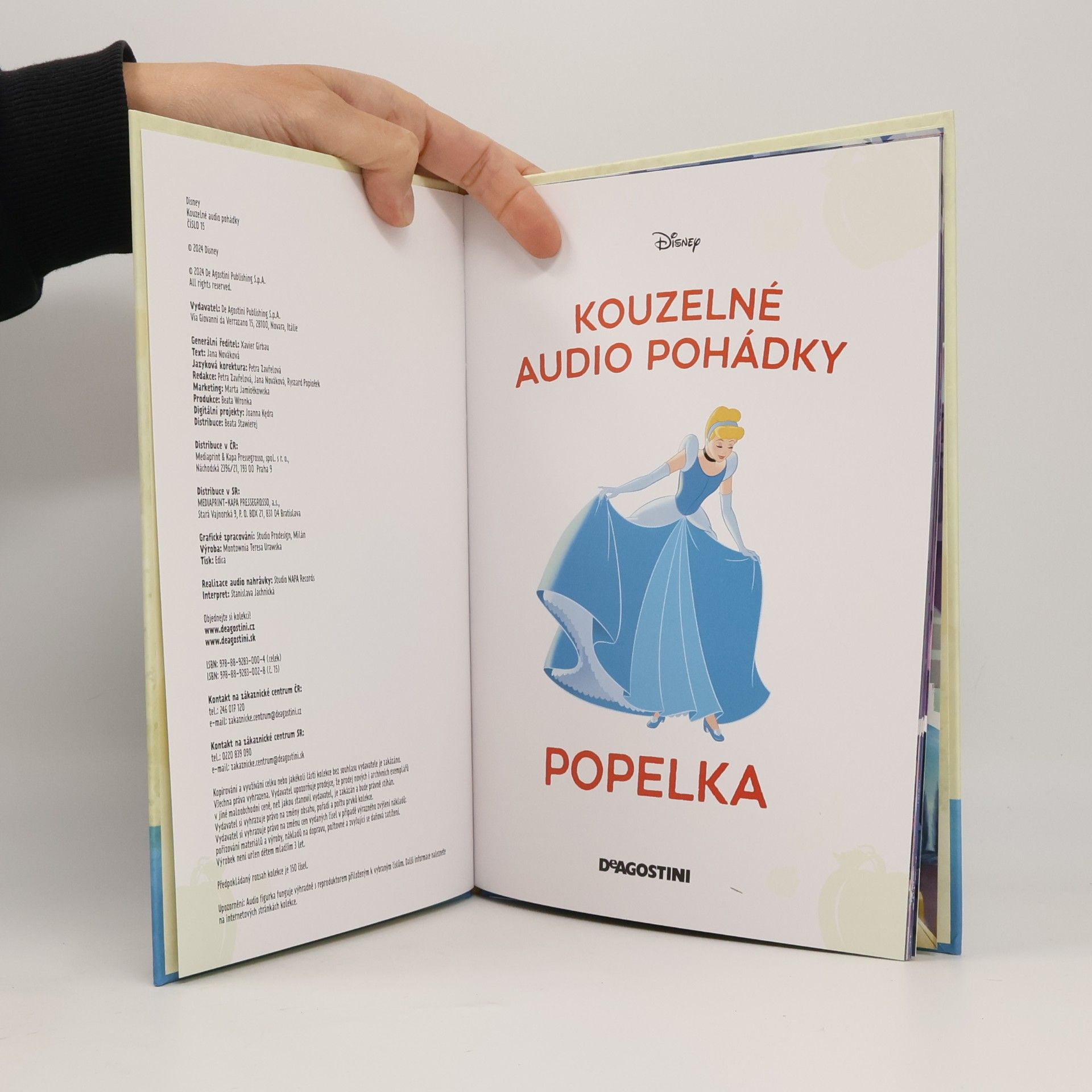 Collectif d'auteurs Kouzelné audio pohádky 15. Popelka