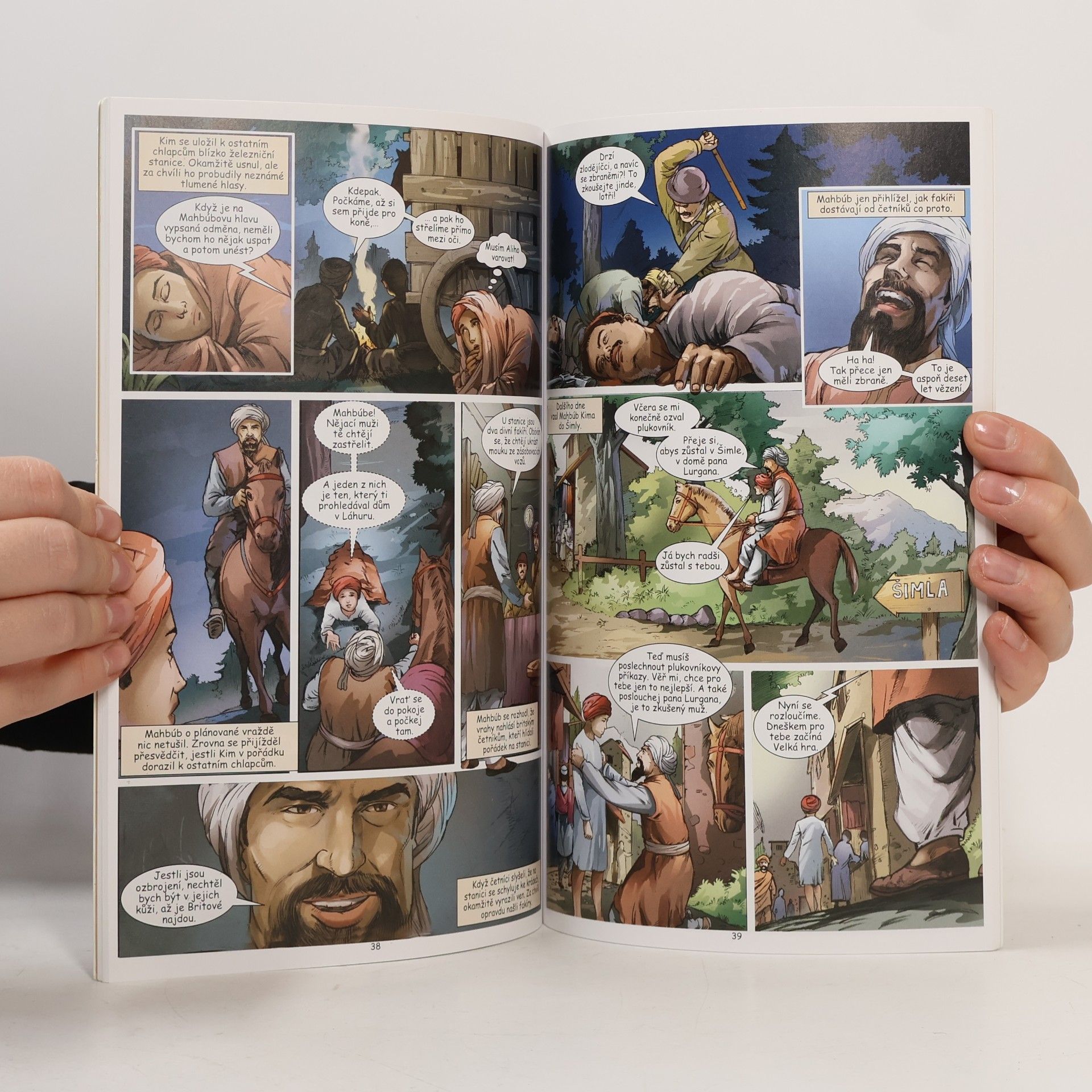 Rudyard Kipling Kim (komiks)