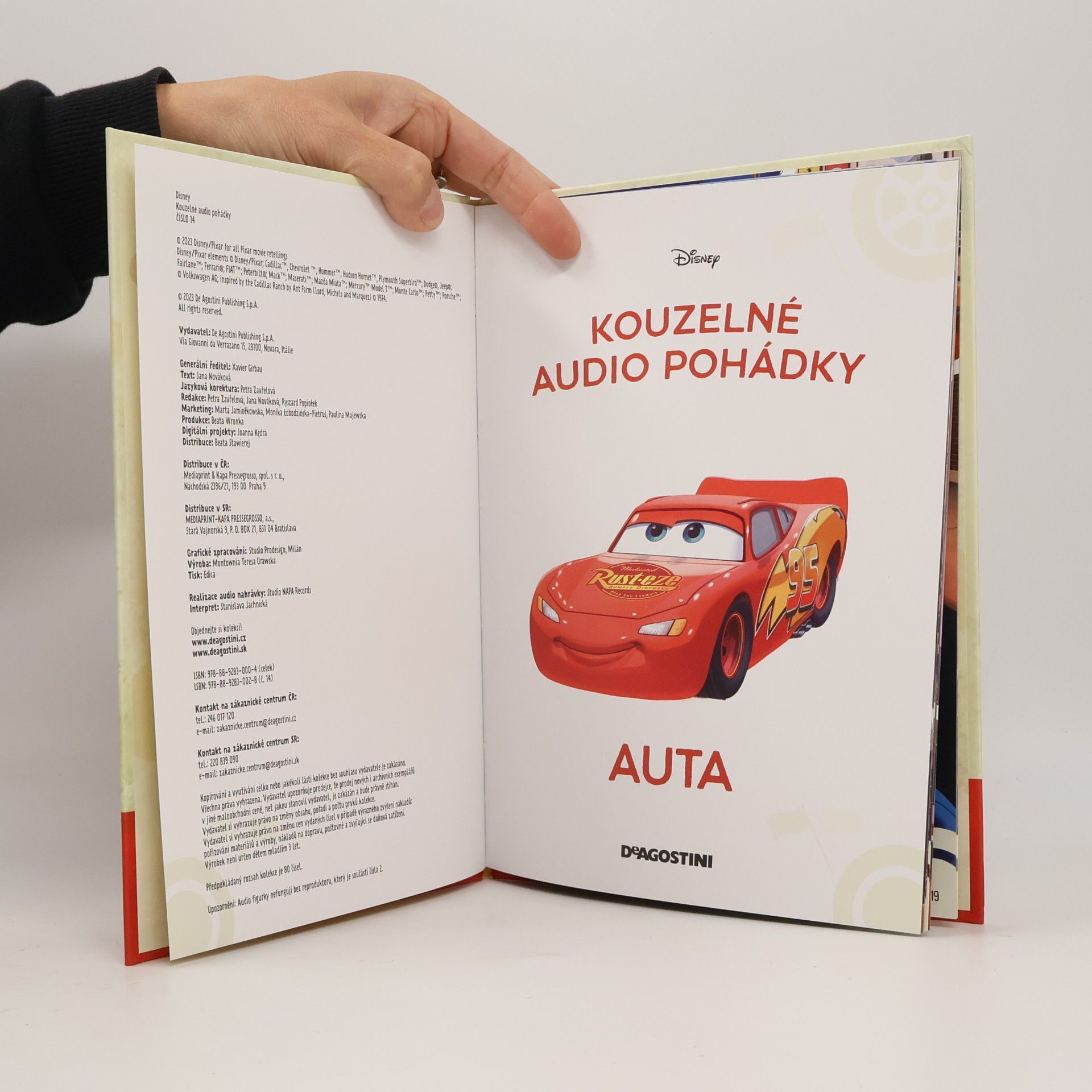 Jana Nováková Kouzelné audio pohádky: Auta