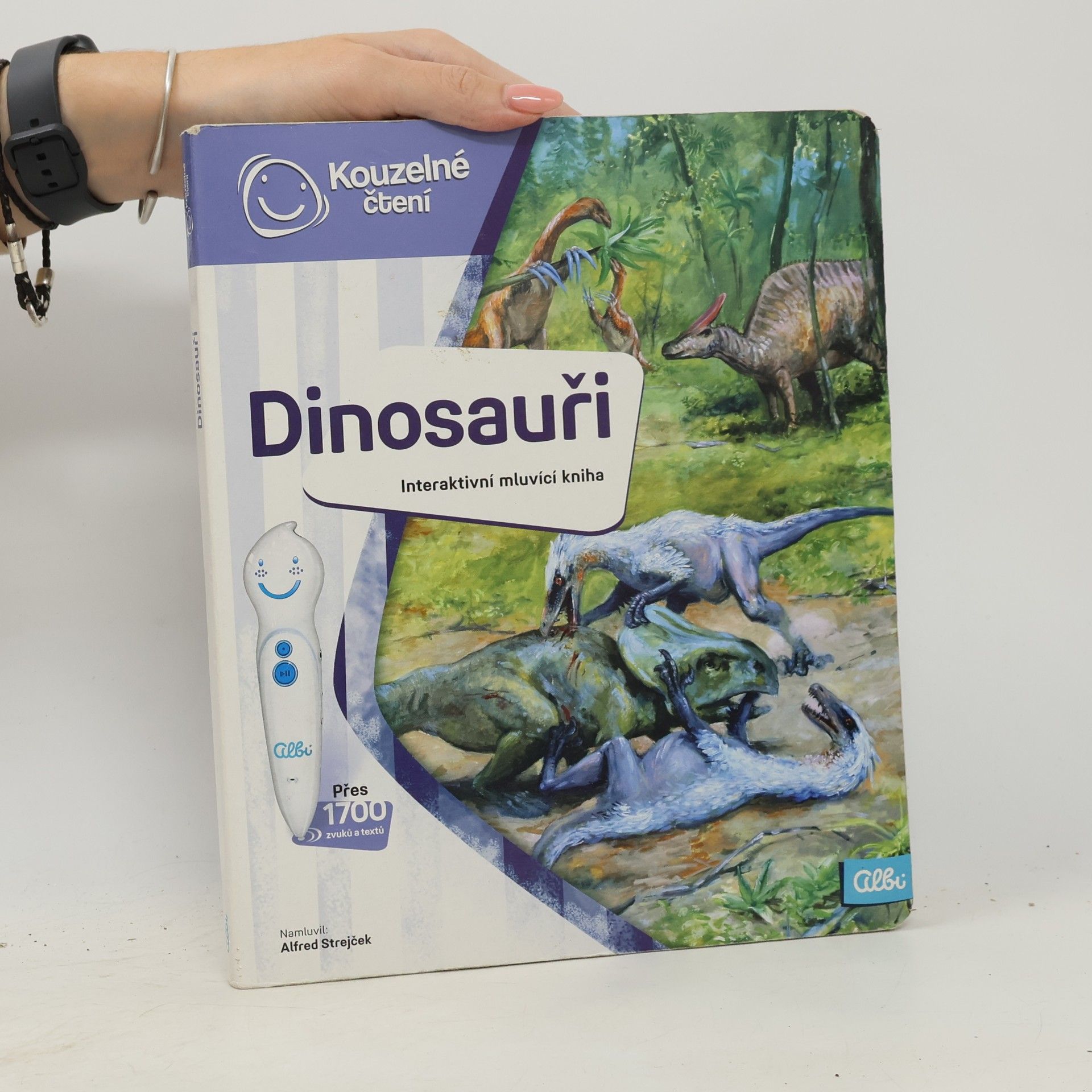 Jan Spěváček Dinosauři. Interaktivní mluvící kniha