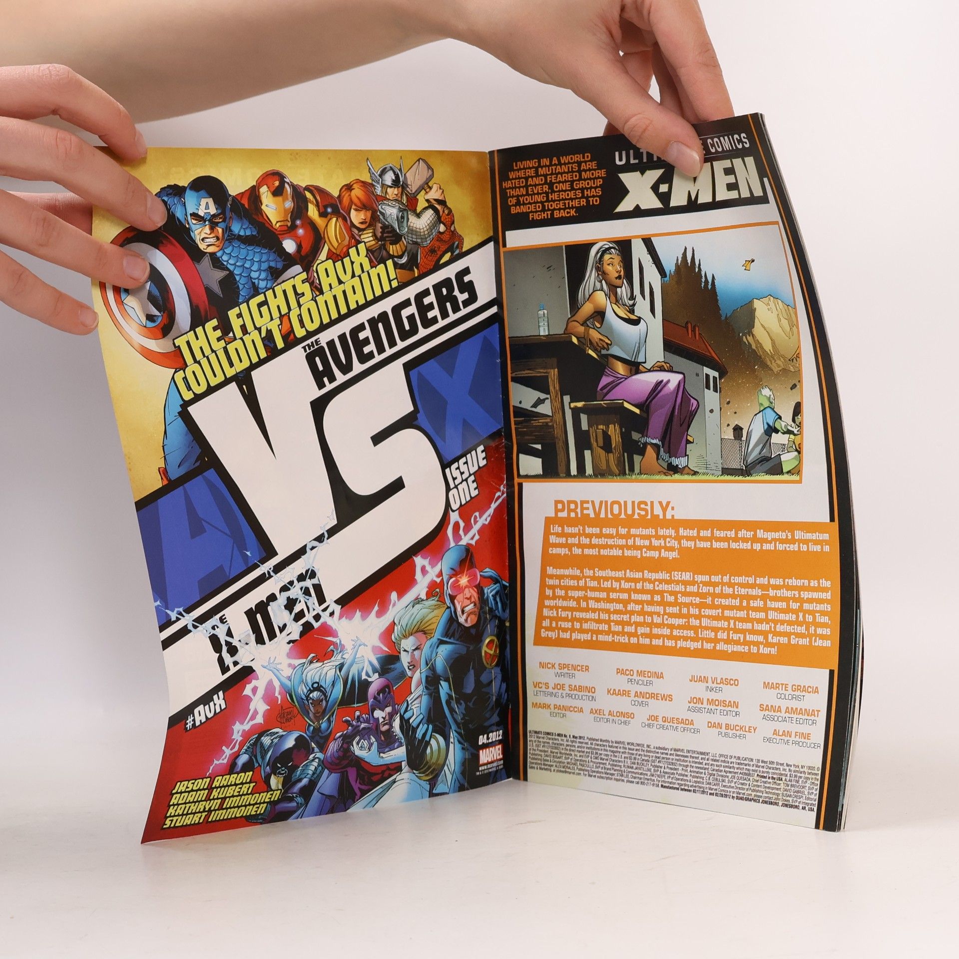 Nick Spencer Ultimate Comics X-Men