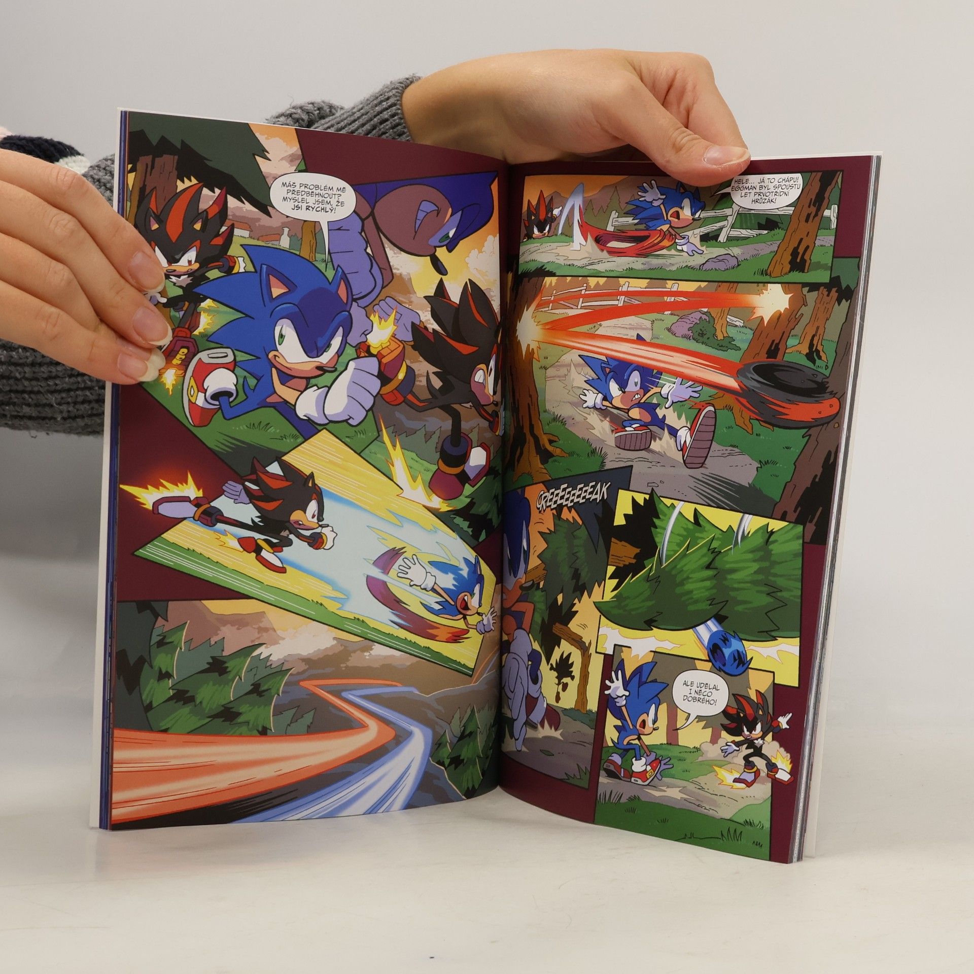 Ian Flynn Ježek Sonic 2 - Osud Dr. Eggmana
