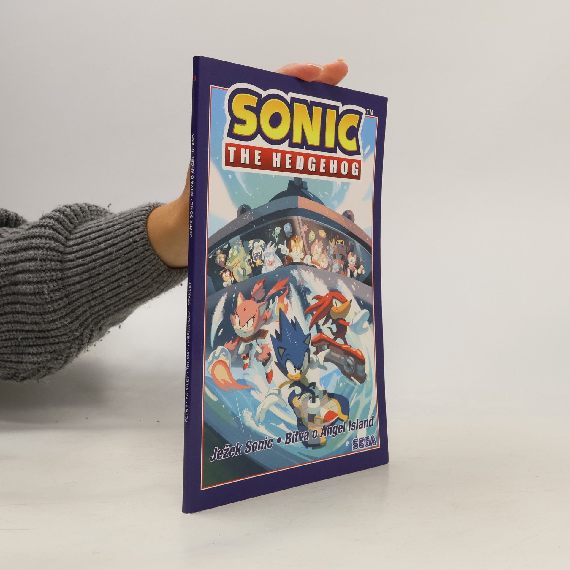 Caleb Goellner Ježek Sonic 3 - Bitva o Angel Island