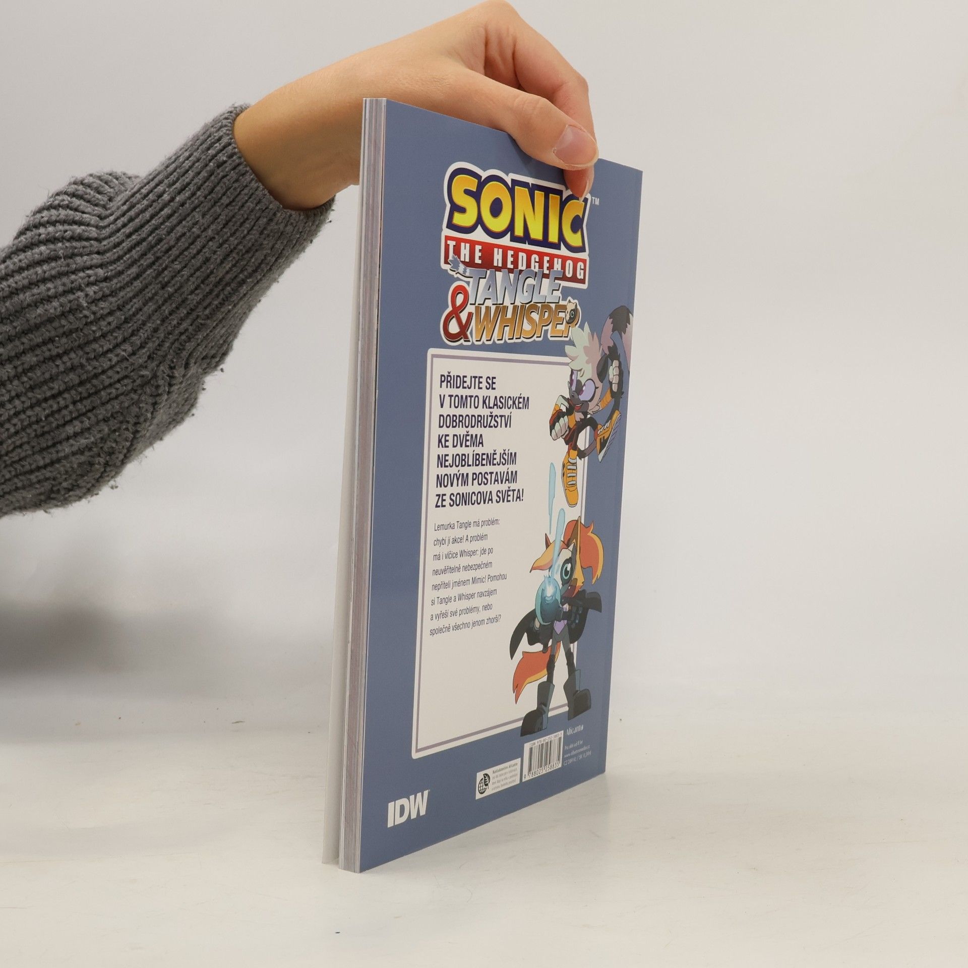 Petr Novotný Ježek Sonic speciál - Tangle & Whisper