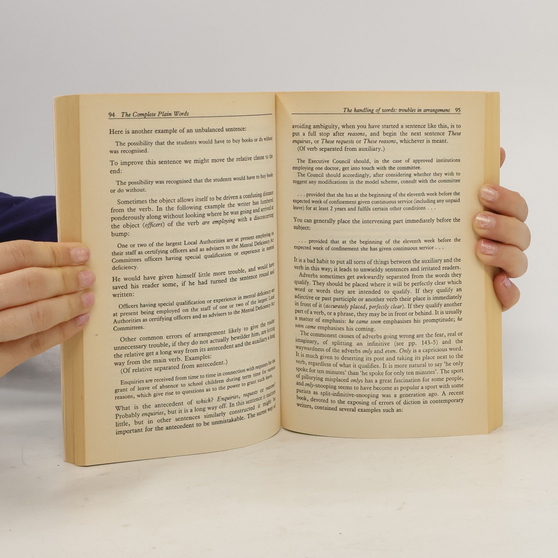 Ernest Gowers The complete plain words