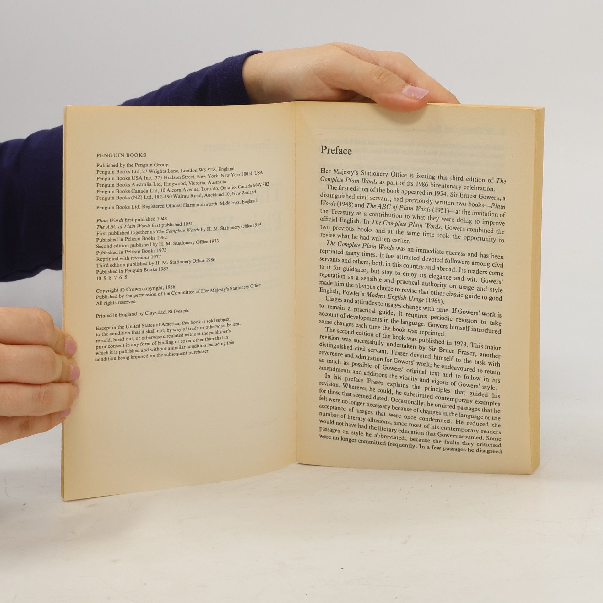 Ernest Gowers The complete plain words