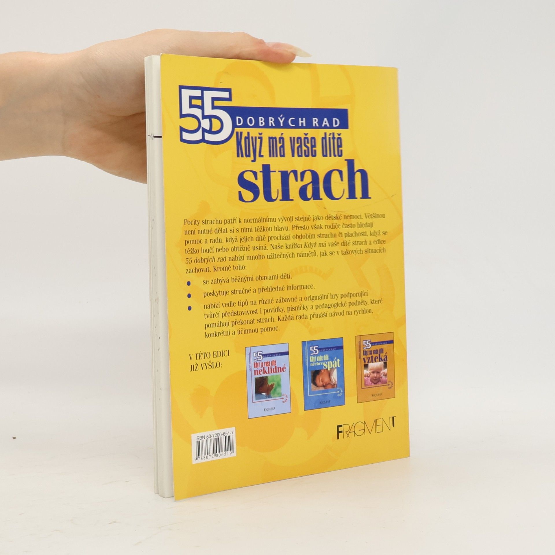 Martin Stiefenhofer Když má vaše dítě strach