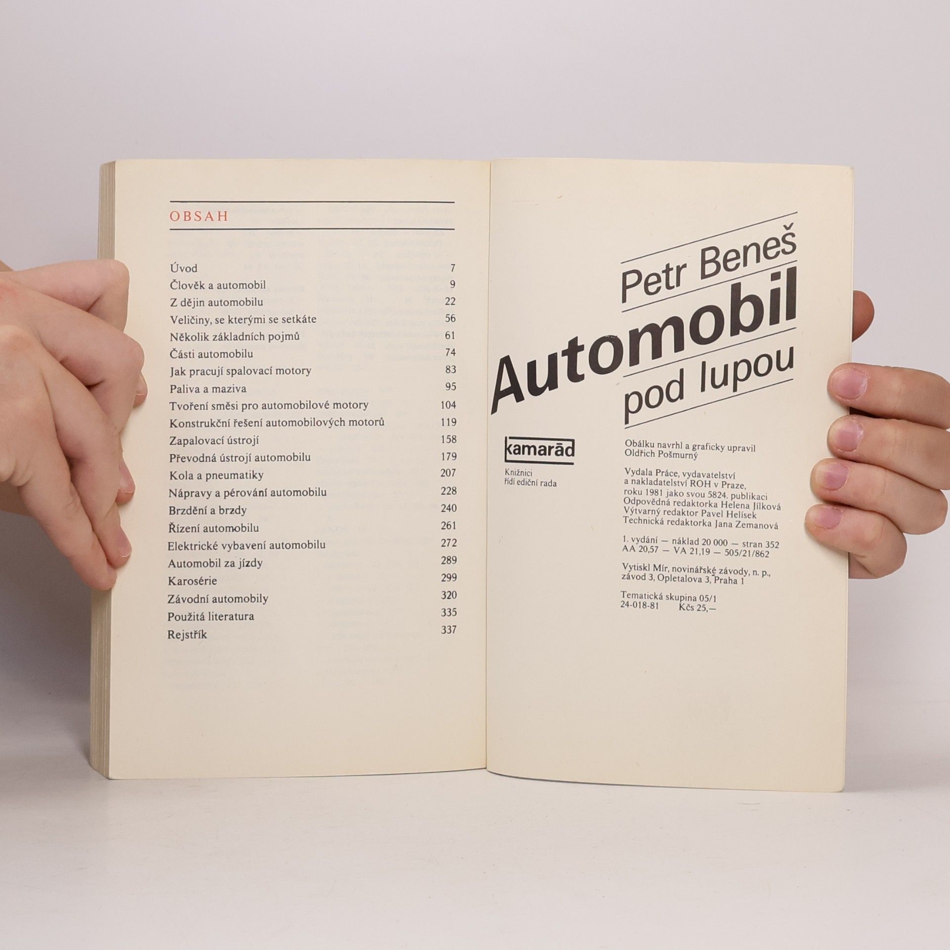 Petr Beneš Automobil pod lupou