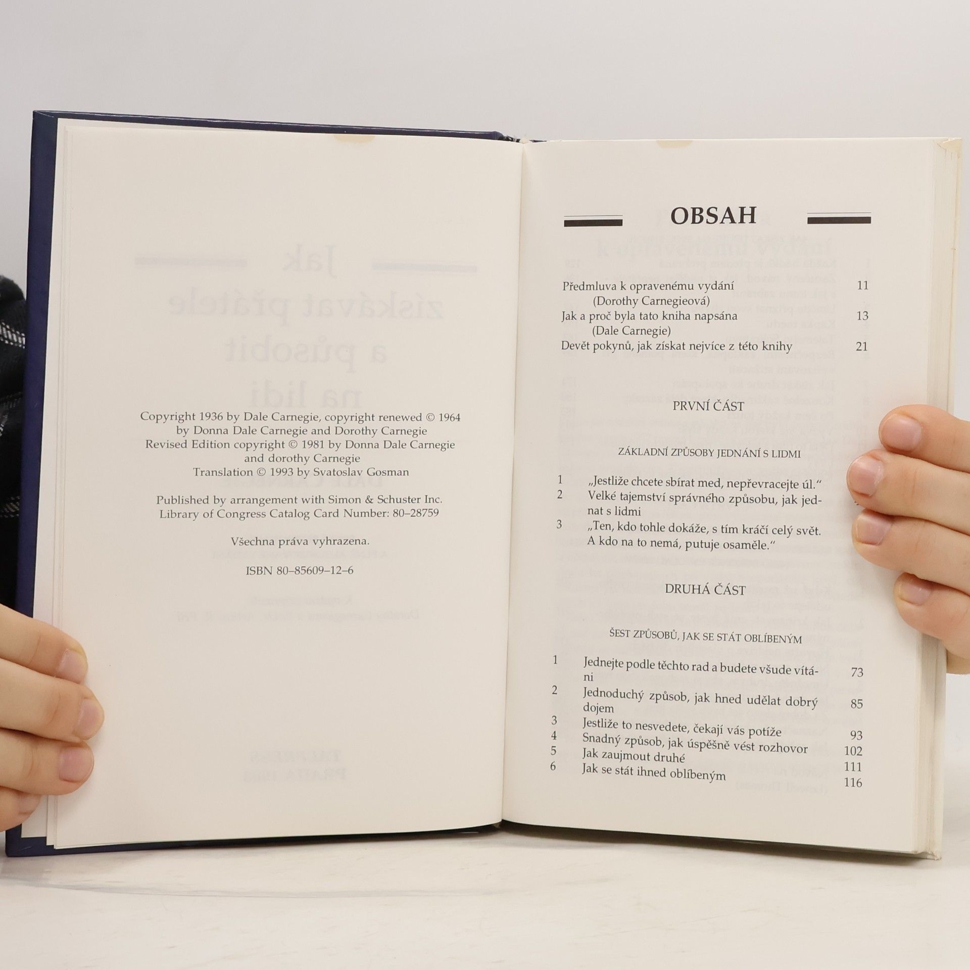 Dale Carnegie JAK ZÍSKÁVAT PŘÁTELE A PŮSOBIT NA LIDI