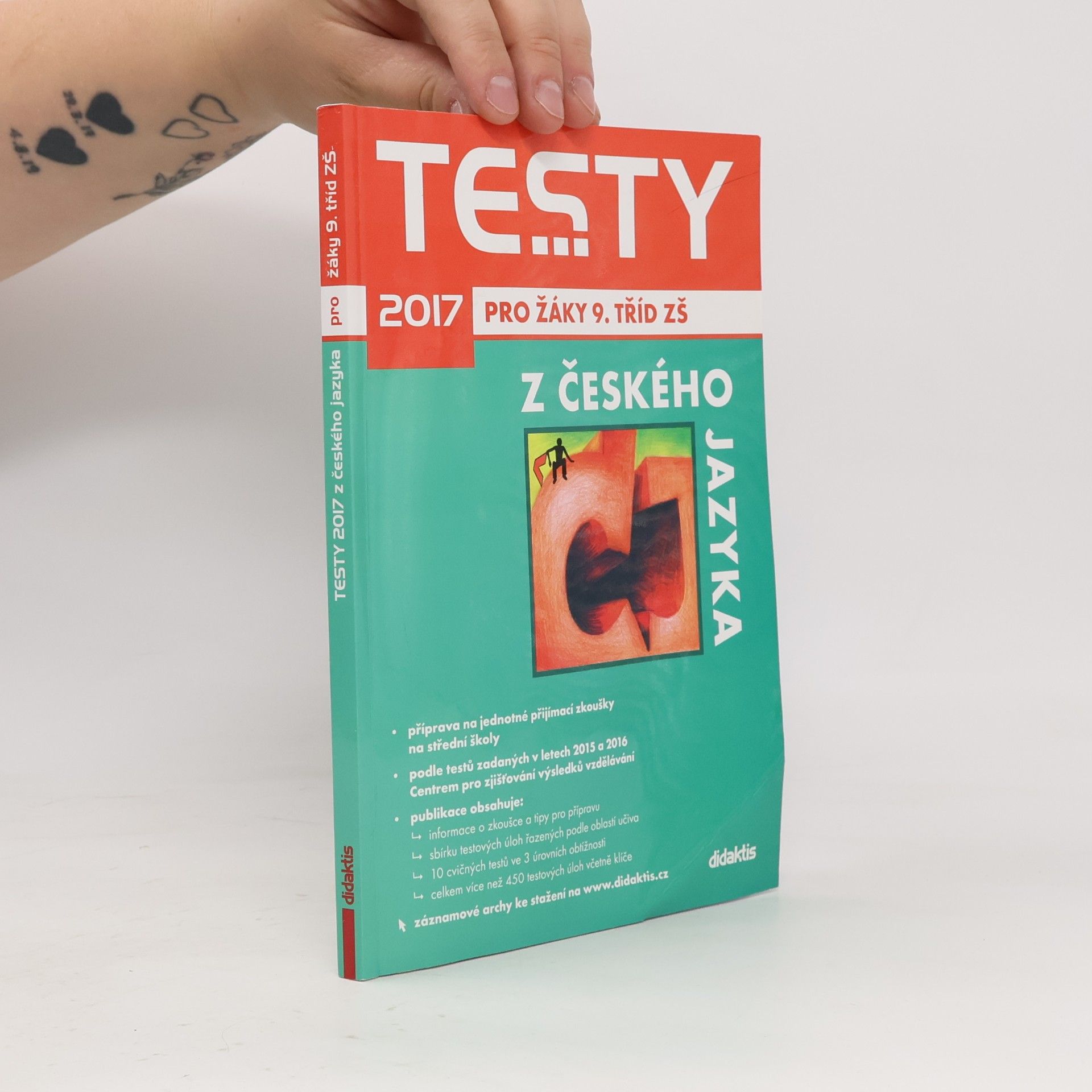 Testy 2017 z českého jazyka pro žáky 9. tříd ZŠ