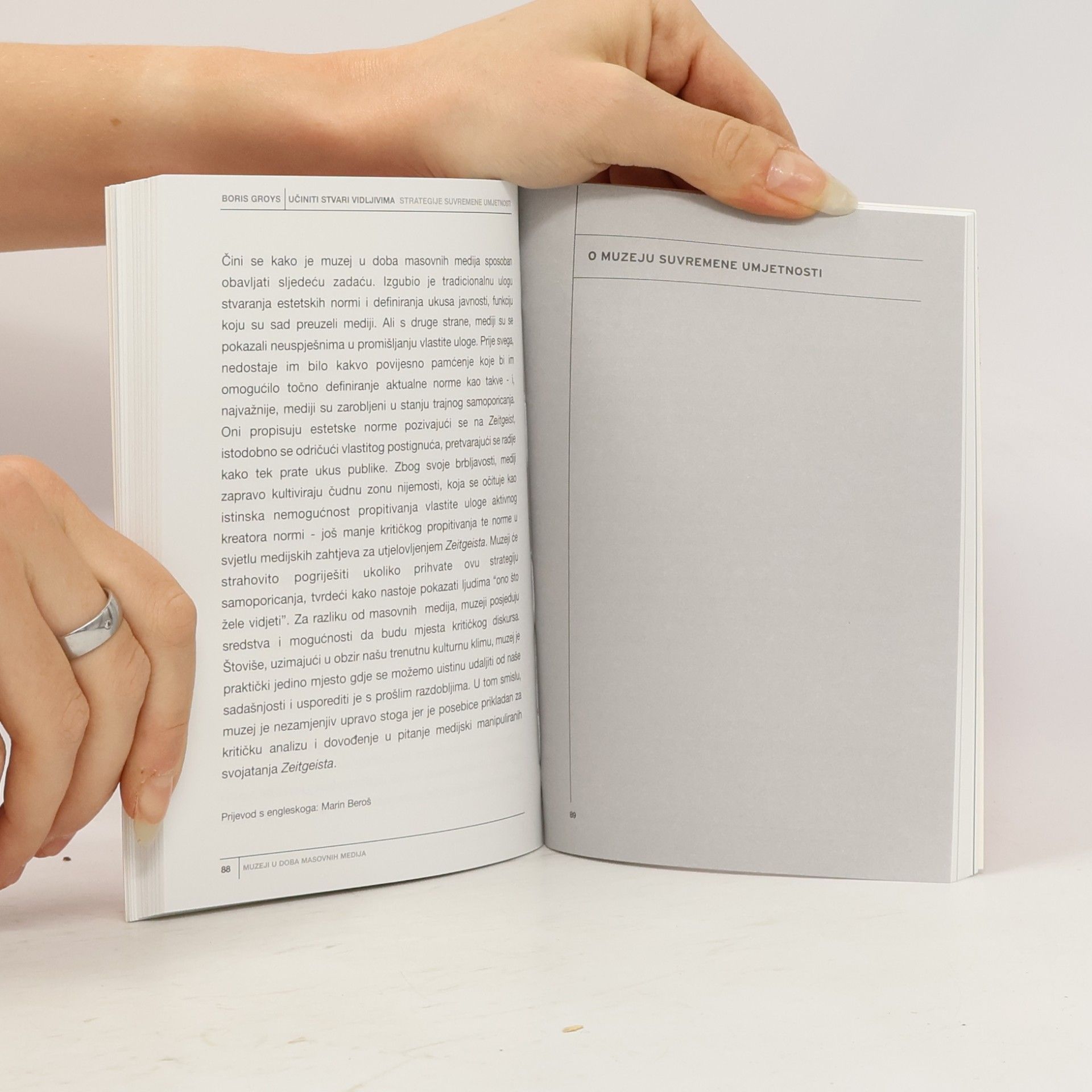 Boris Groys Biblioteka refleksije: Učiniti stvari vidljivima