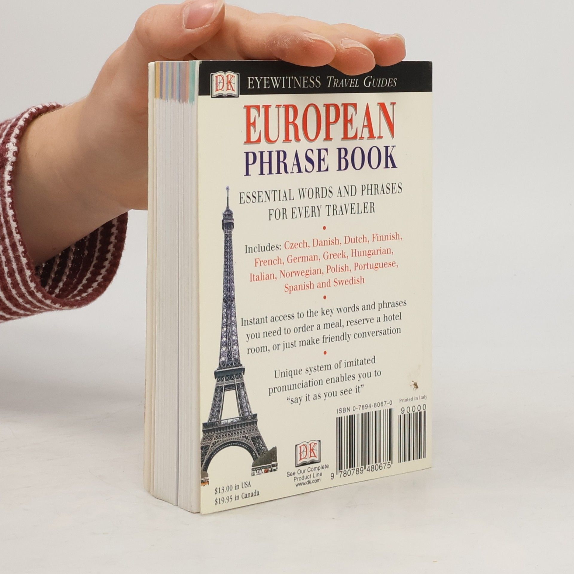 Jonathan Metcalf Eyewitness Travel Phrase Book