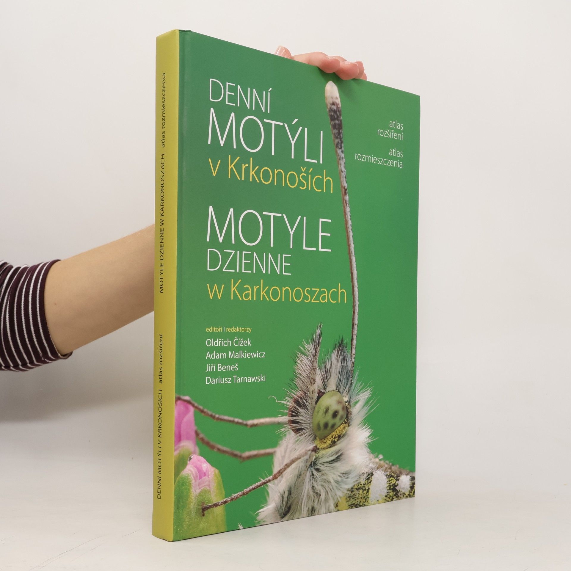 Oldřich Čížek Denní motýli v Krkonoších: atlas rozšíření