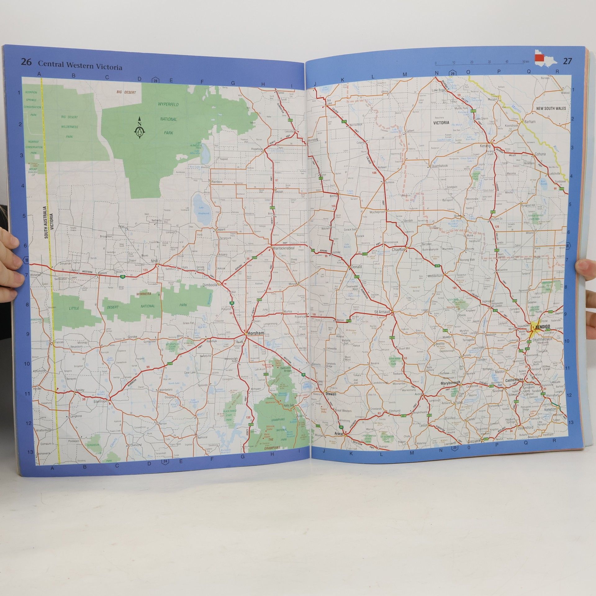Penguin Cartographic Staff The Penguin Touring Atlas Of Australia 2000