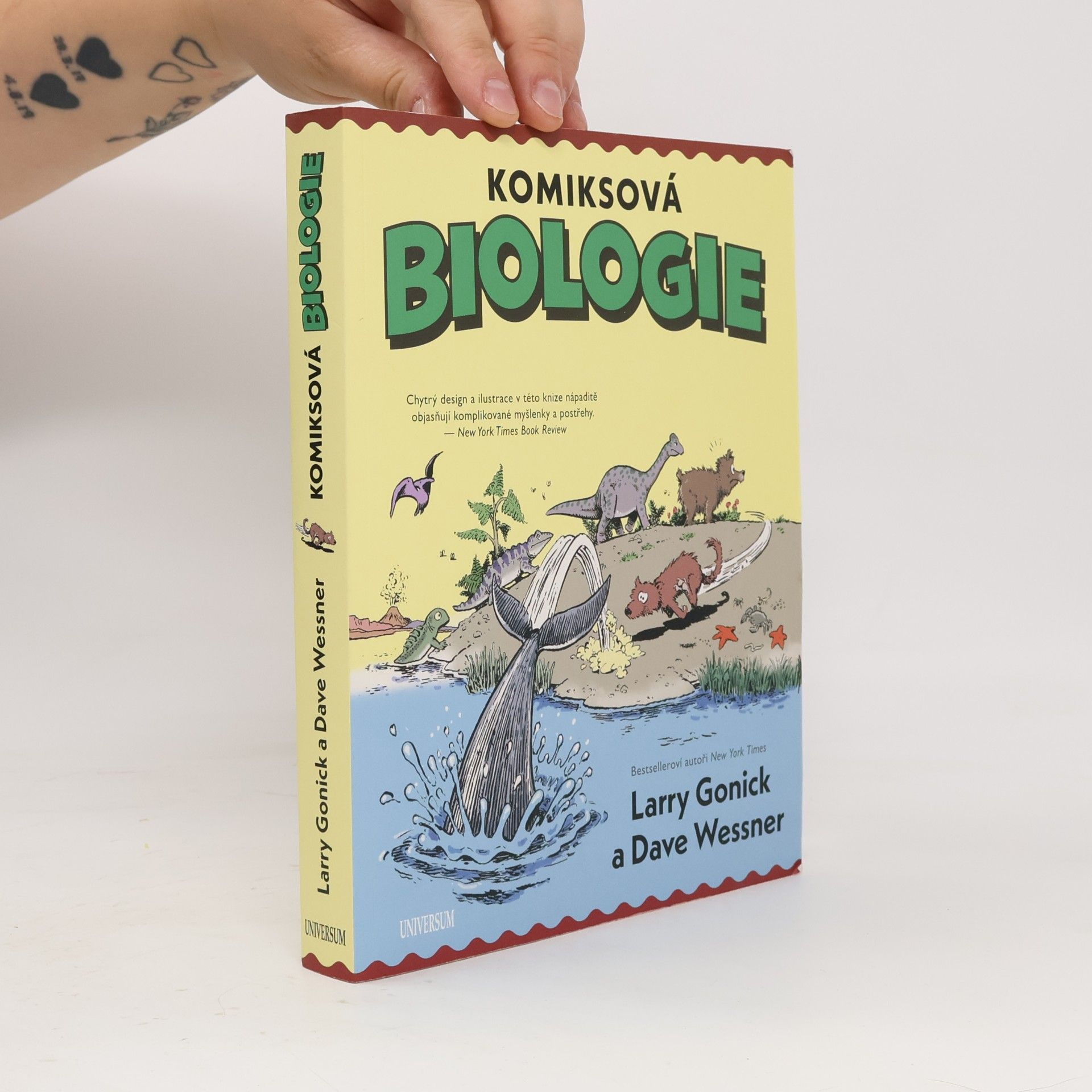 David R. Wessner Komiksová biologie