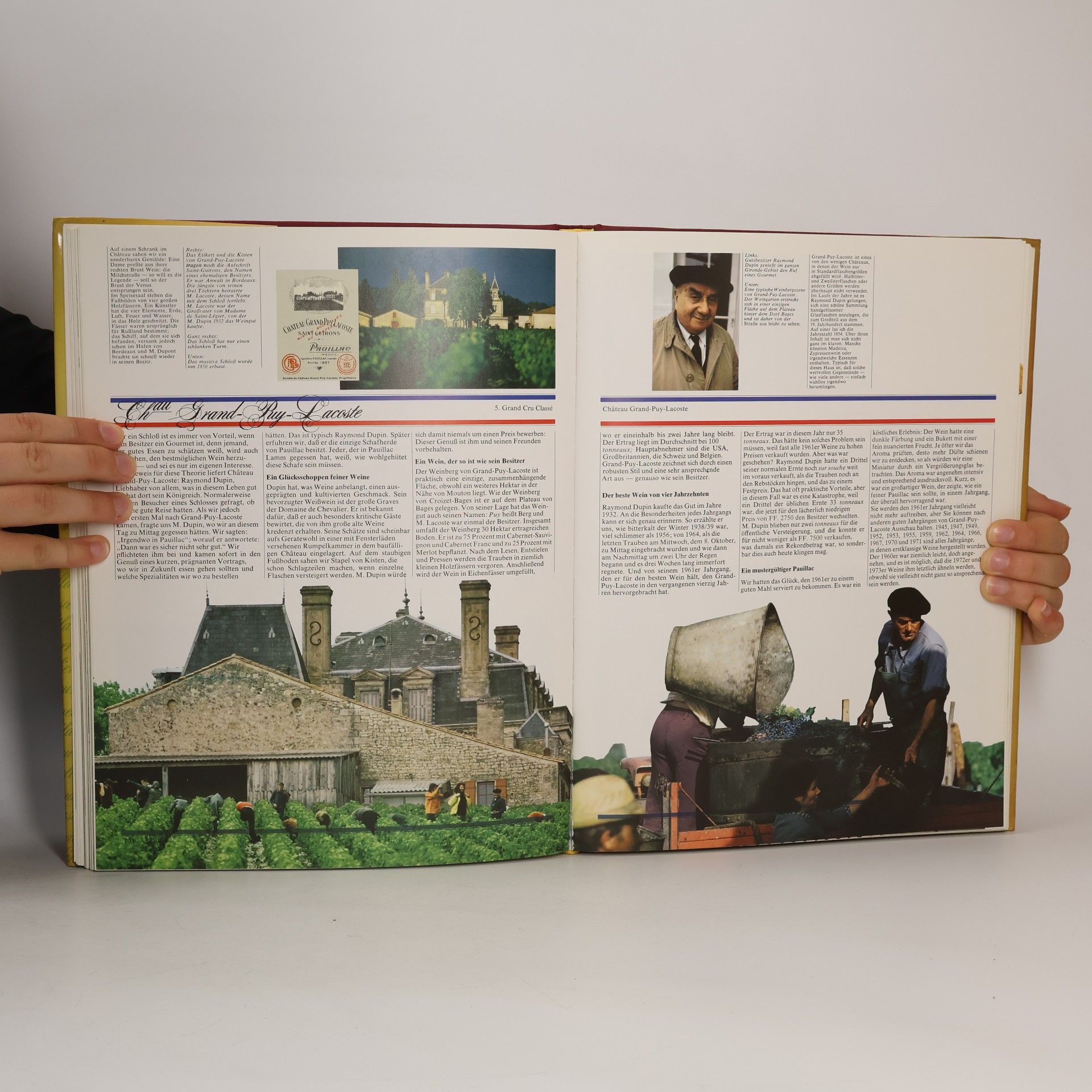 Autores varios Die grossen weine von Bordeaux