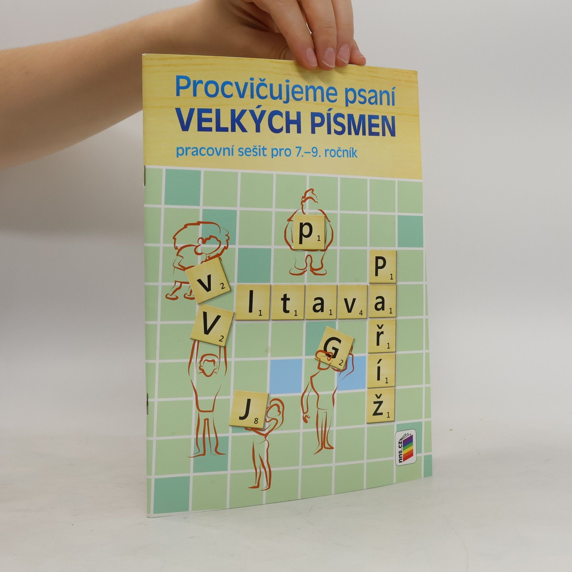 Procvičujeme psaní velkých písmen: pracovní sešit pro 7.-9. ročník