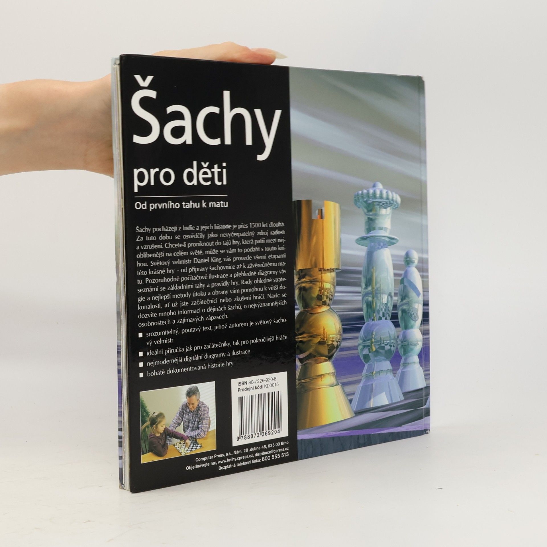 Daniel King Šachy pro děti. Od prvního tahu k matu