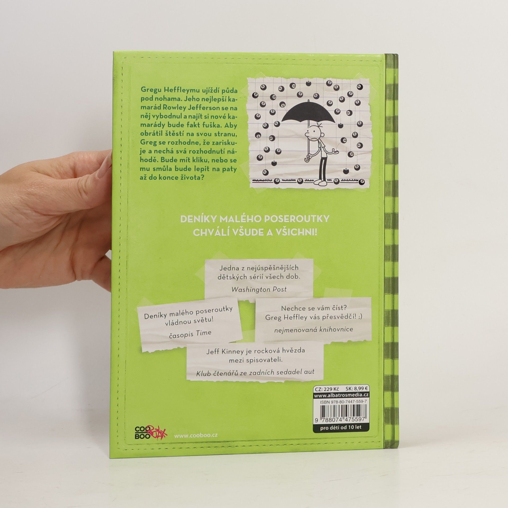 Jeff Kinney Deník malého poseroutky 8. Fakt smůla