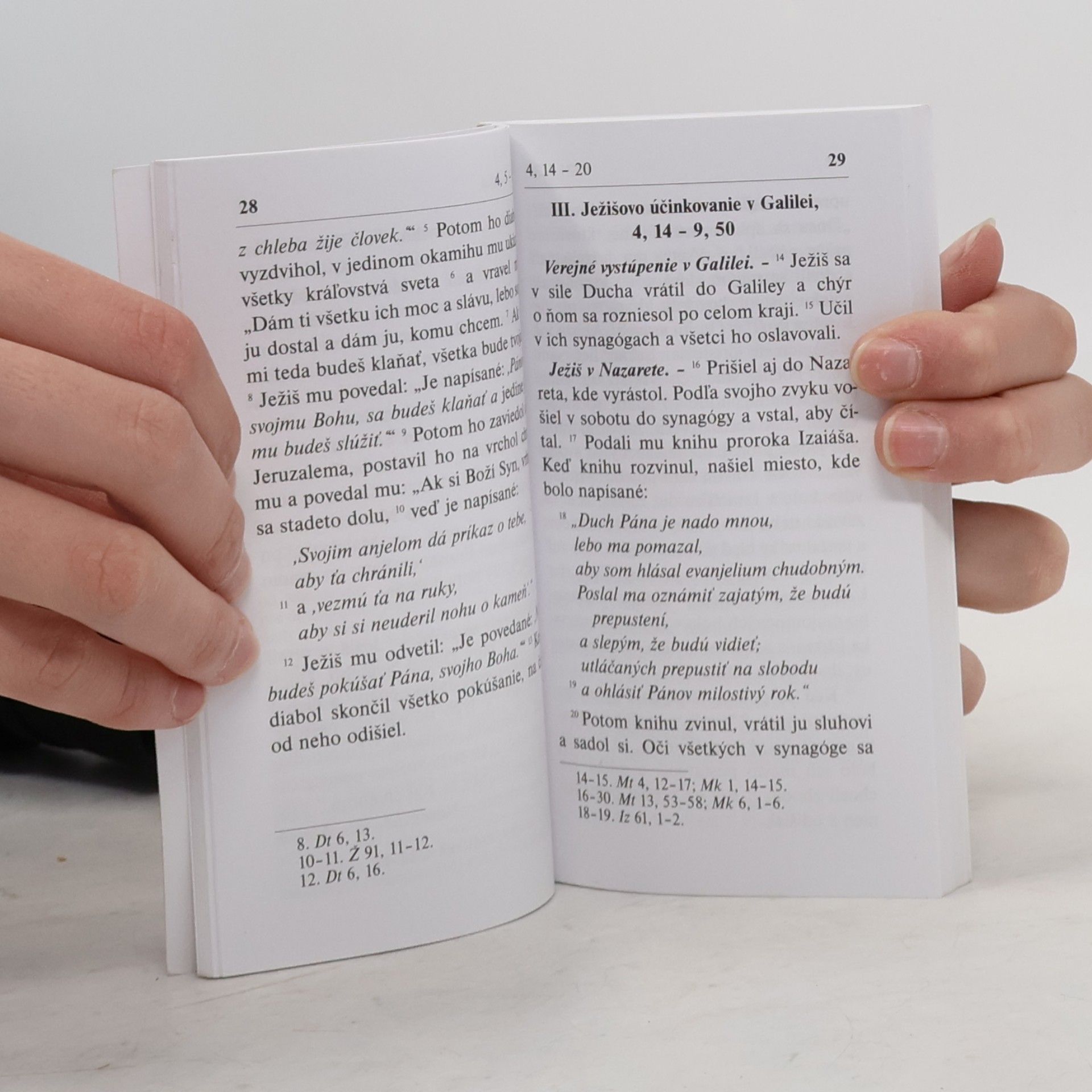 Various authors Sväté písmo. Nový zákon. Evanjelium podĺa Lukáša