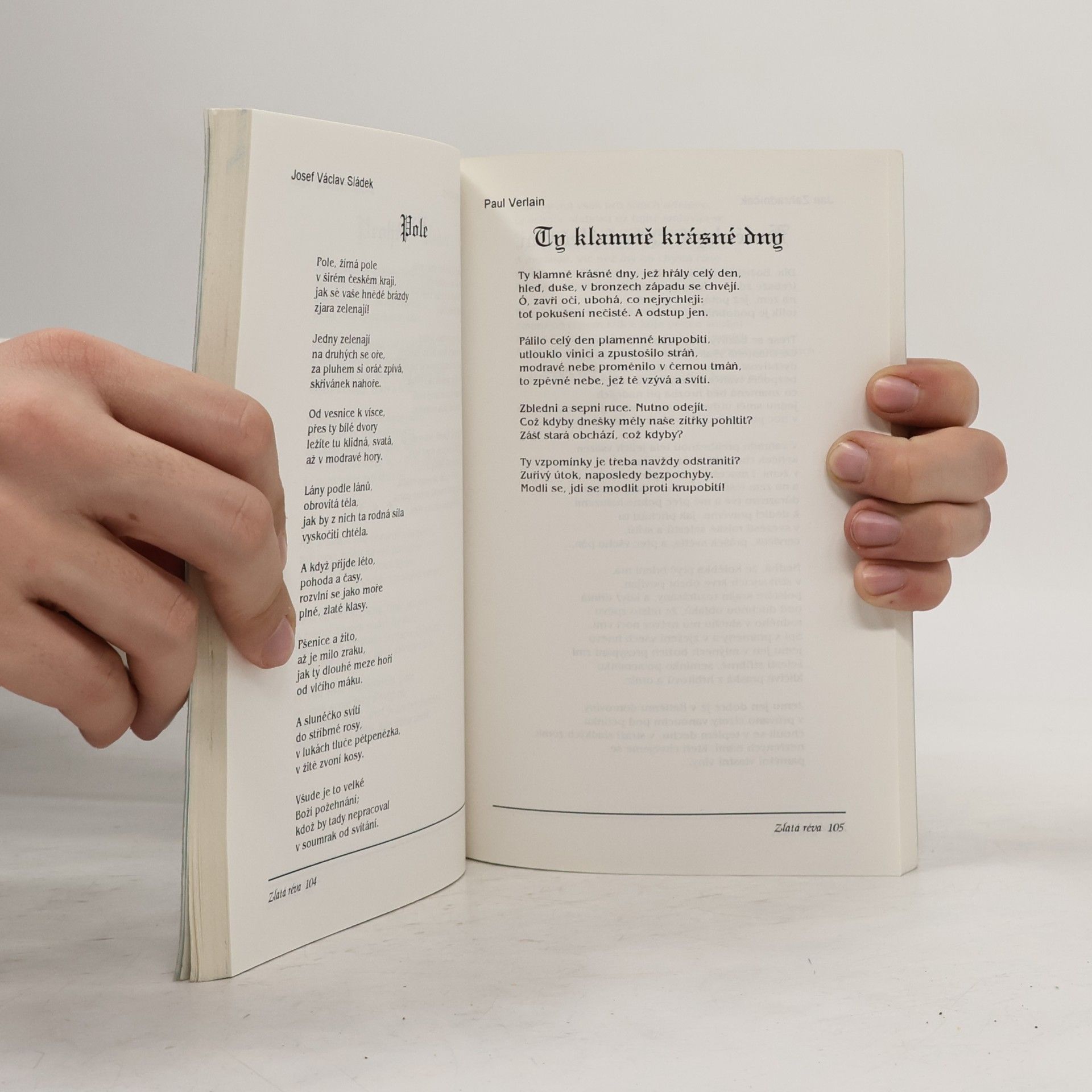 Various authors Zlatá réva. Výběr křesťanské poezie