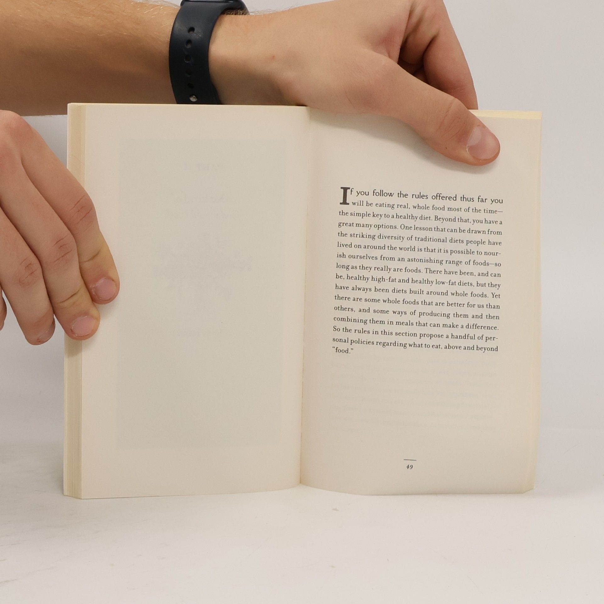 Michael Pollan Food rules. An eater's manual