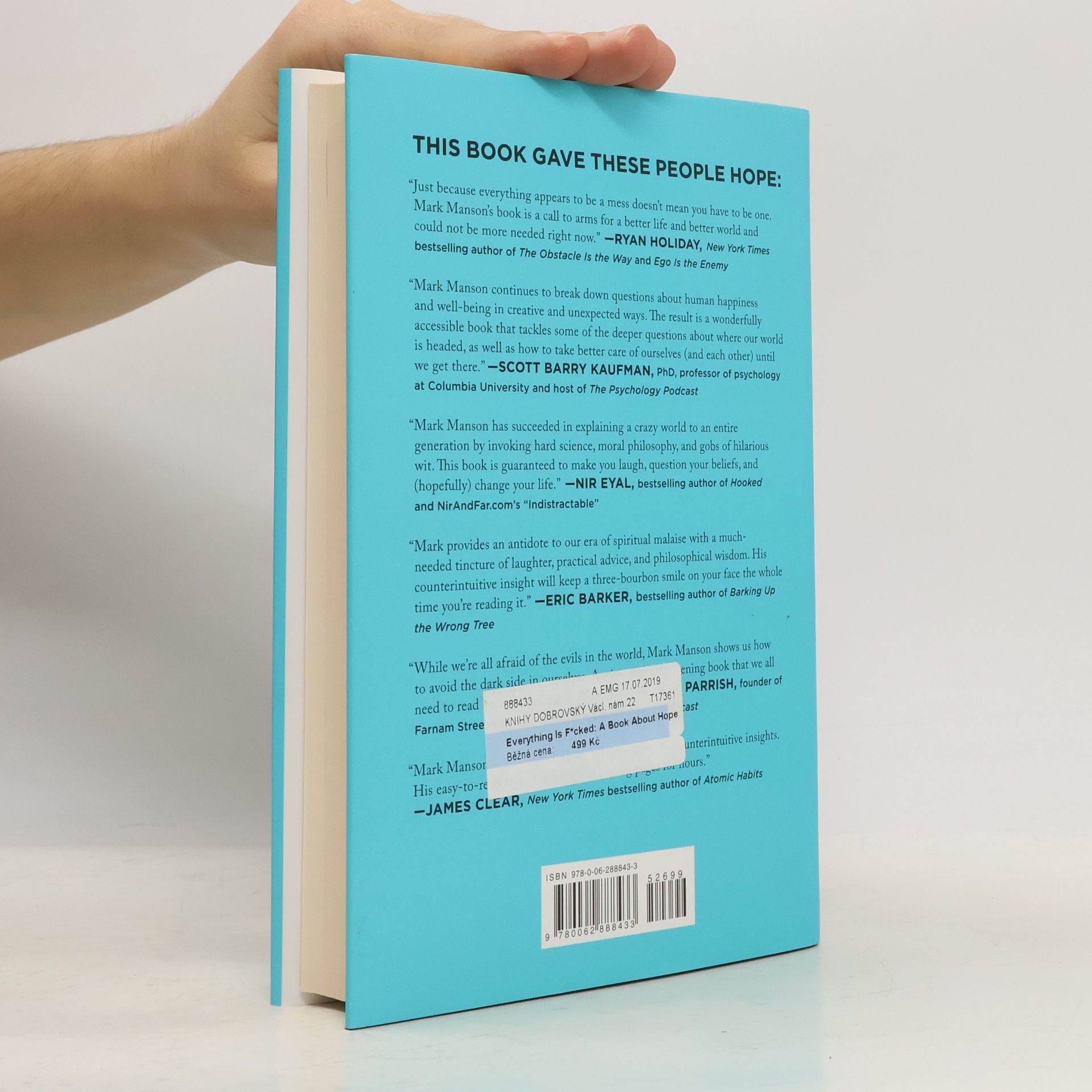 Mark Manson Every Thing is F*cked